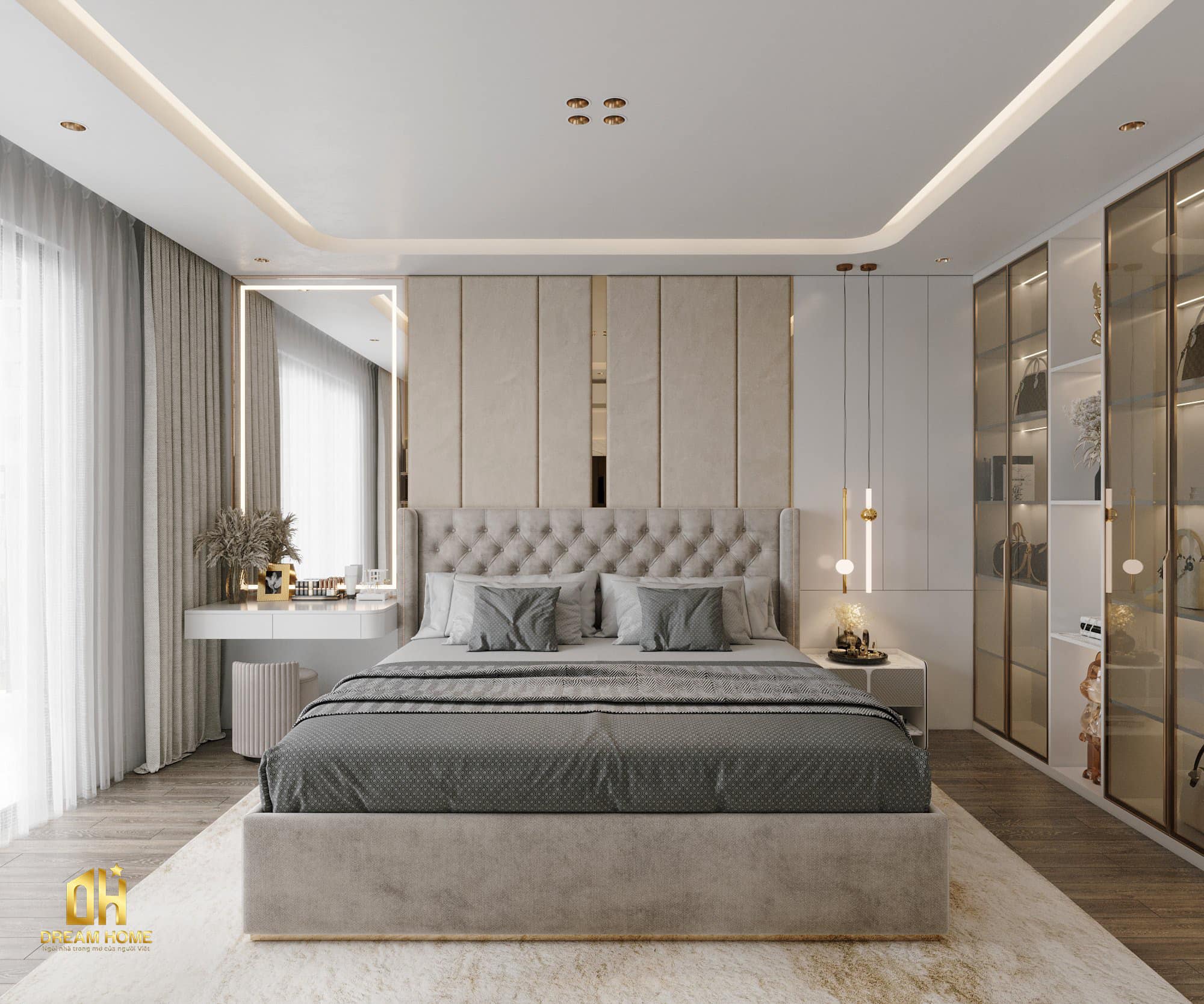 thiết kế nội thất biệt thự tinh hoa