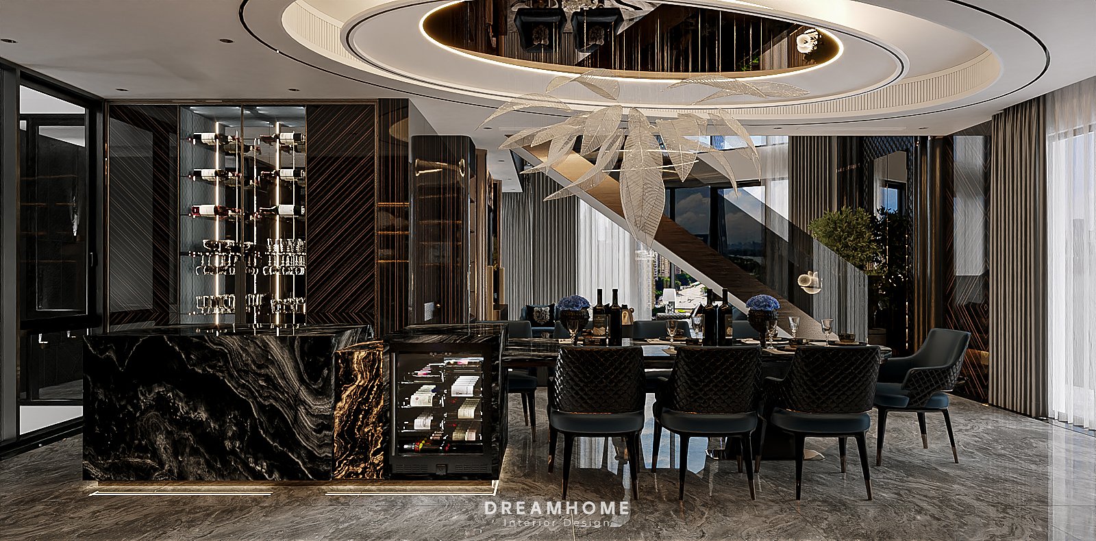 cải tạo nội thất biệt thự geleximco