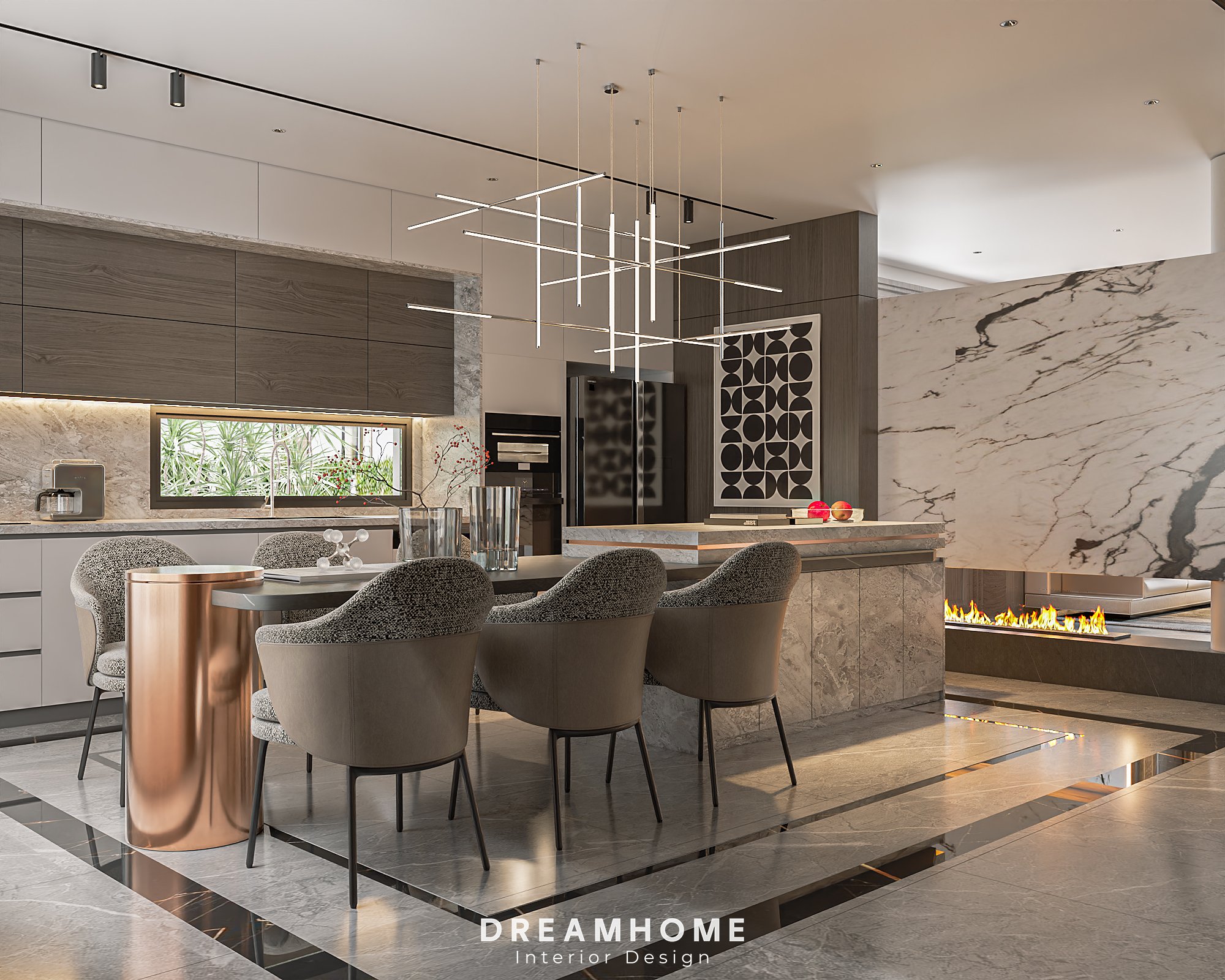 cải tạo nội thất biệt thự geleximco 