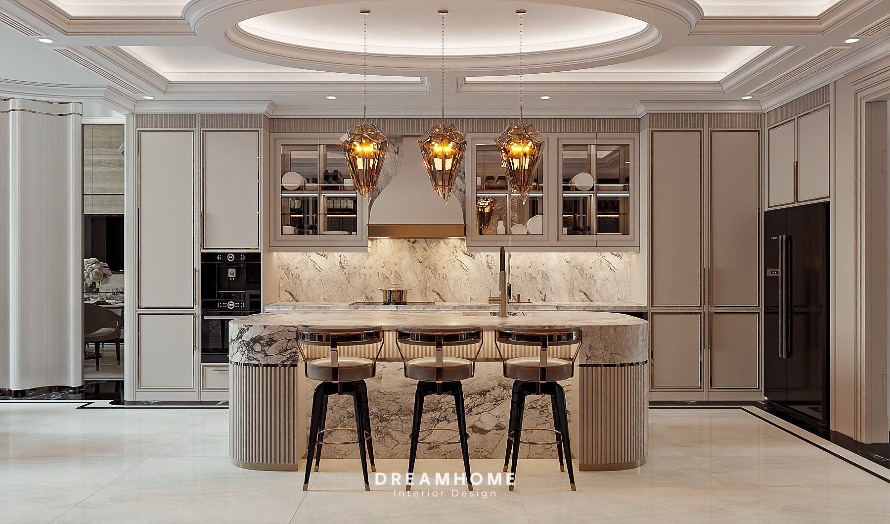 thiết kế nội thất biệt thự geleximco