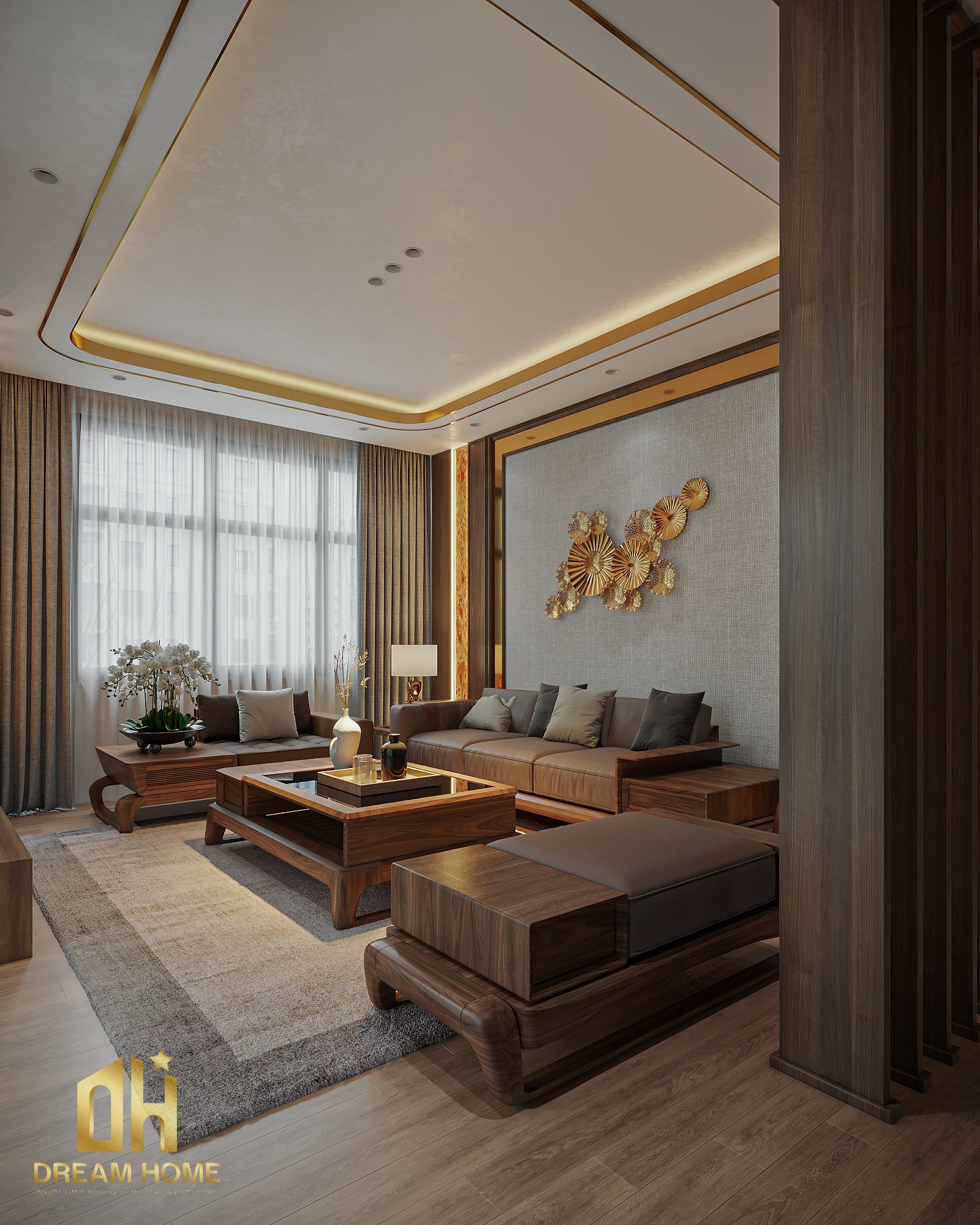 thiết kế nội thất biệt thự tinh hoa