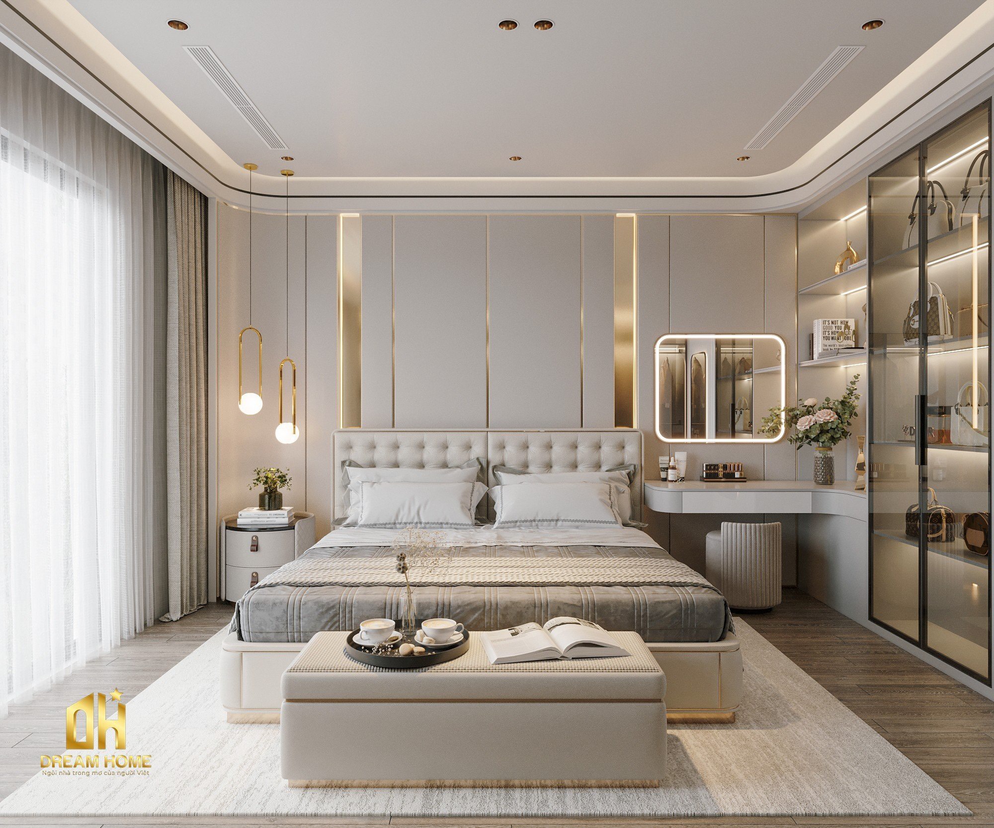 thiết kế nội thất biệt thự tinh hoa