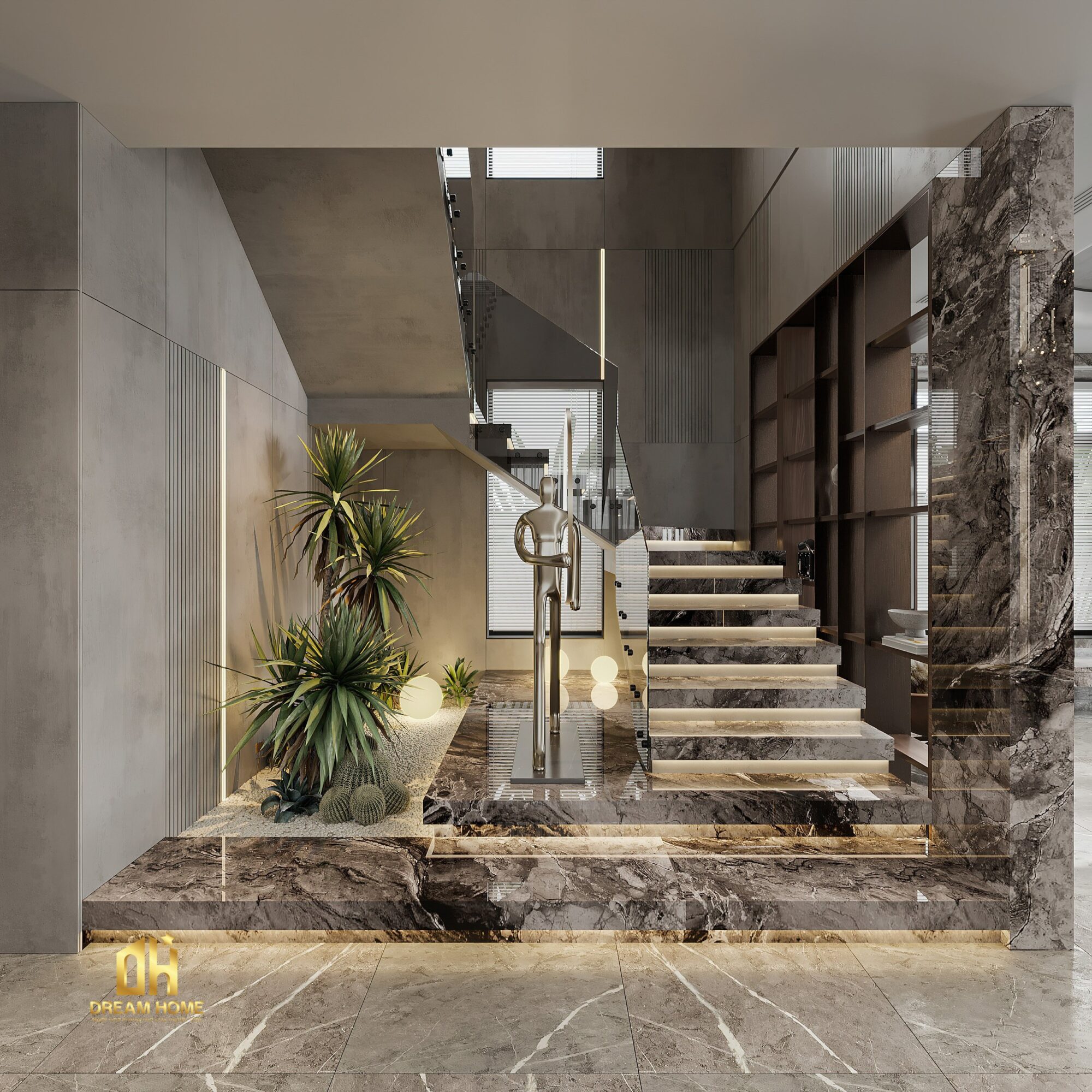 thiết kế nội thất penthouse sunshine city ciputra