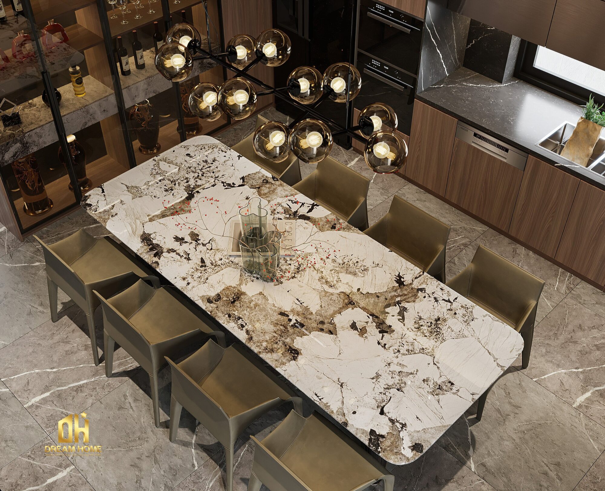thiết kế nội thất penthouse sunshine city ciputra