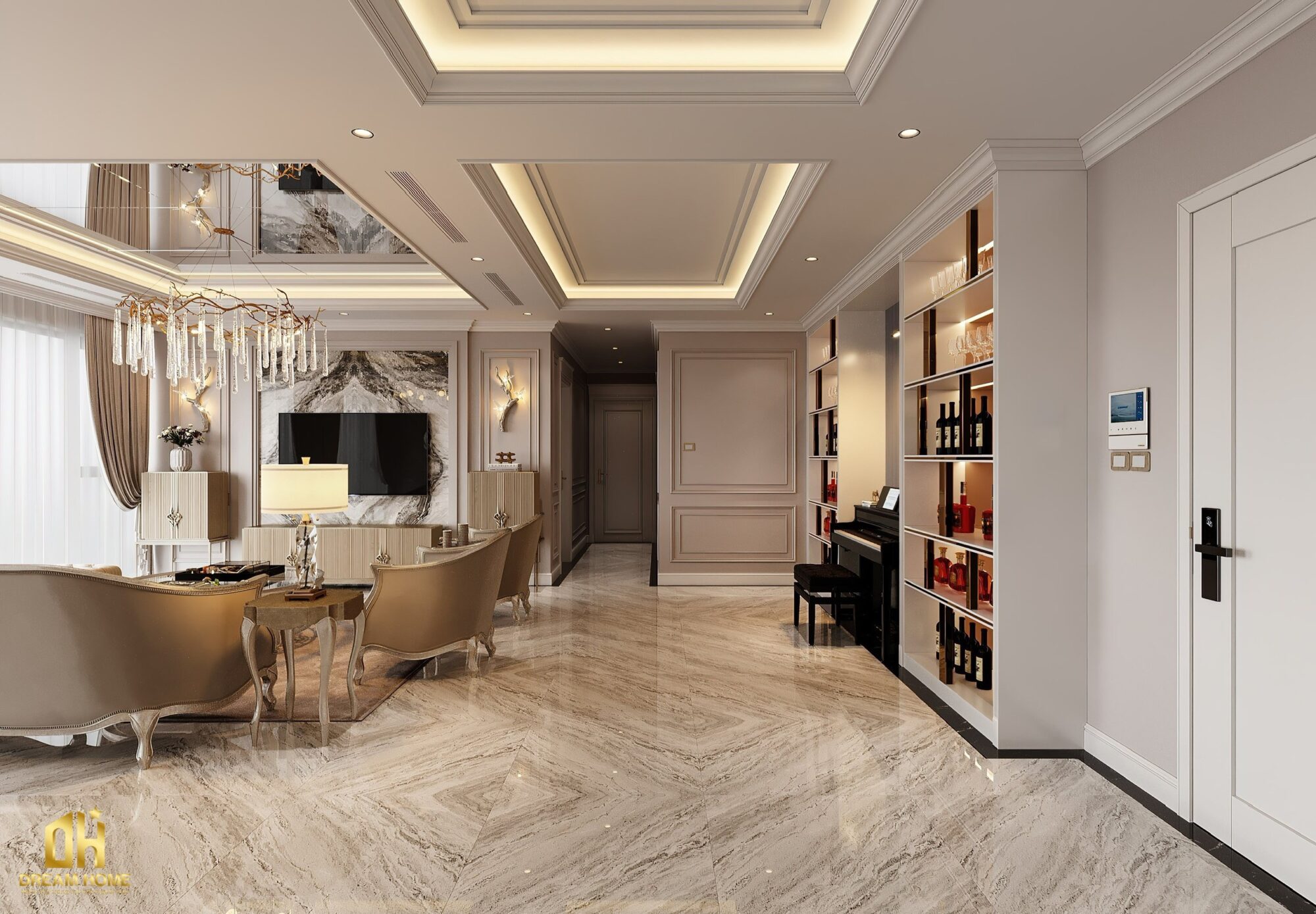 cải tạo nội thất royal city