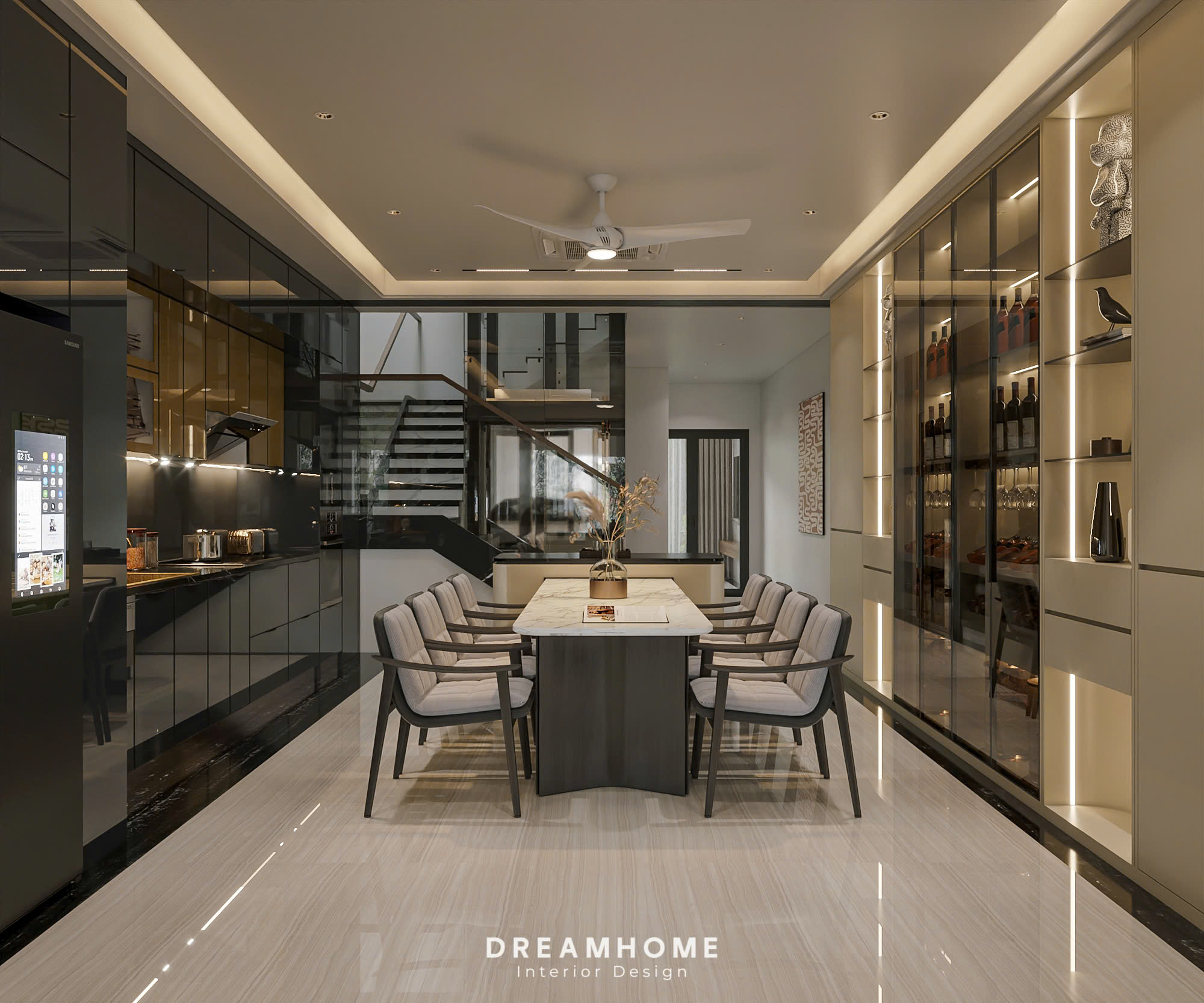 cải tạo nội thất biệt thự geleximco