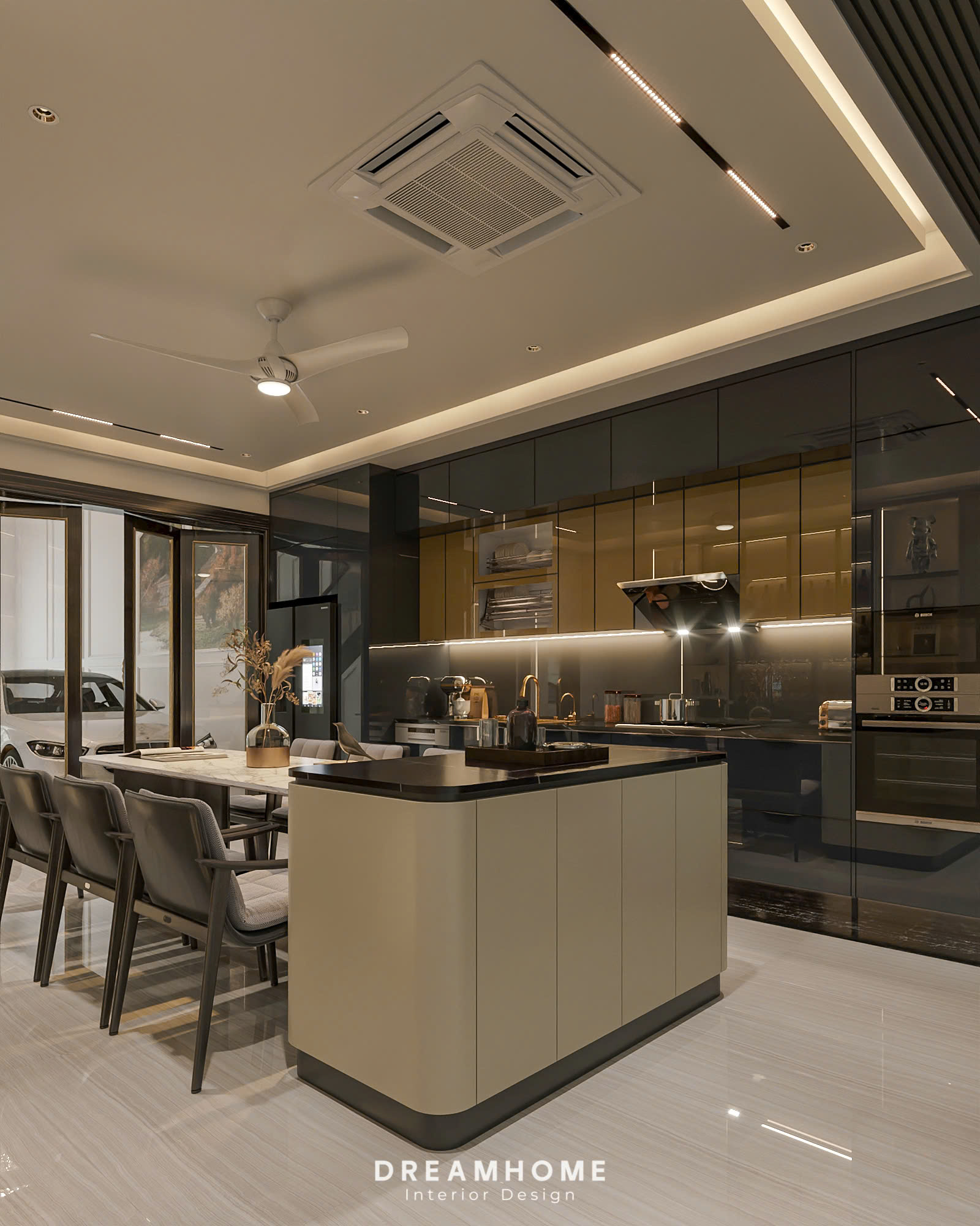 cải tạo nội thất biệt thự geleximco