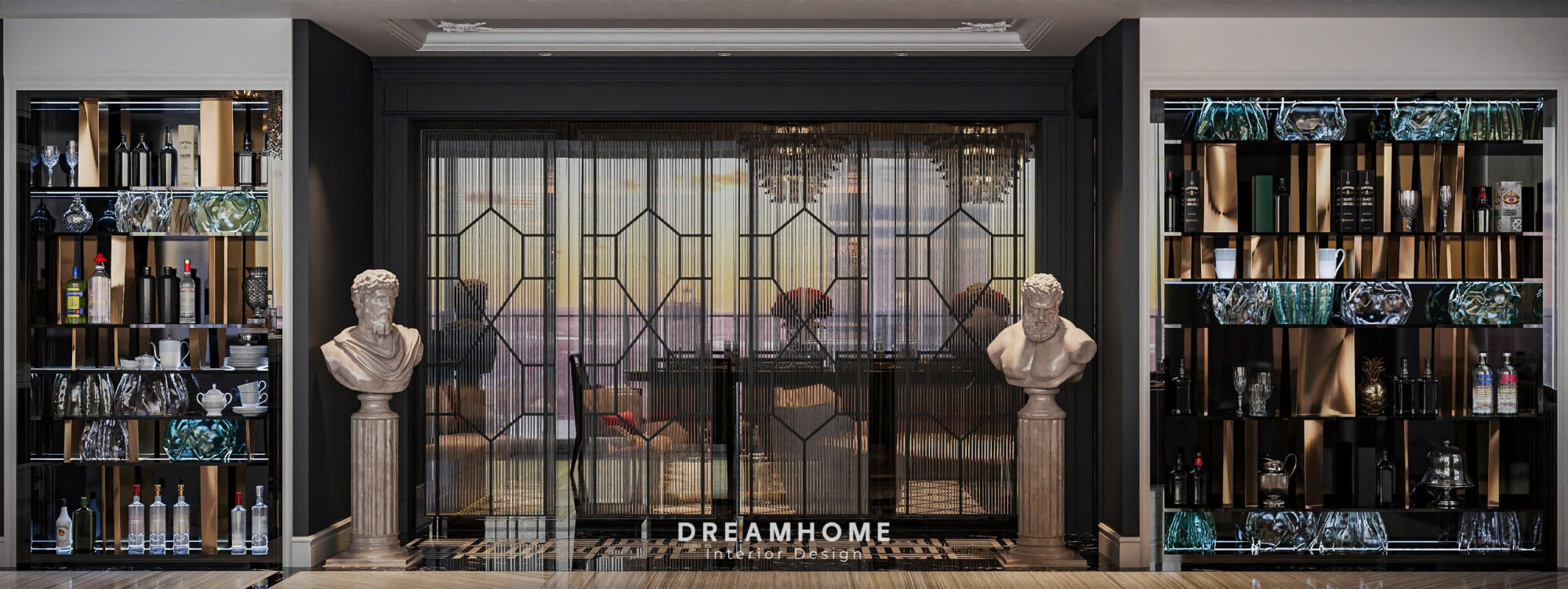 thiết kế nội thất penthouse sunshine city ciputra