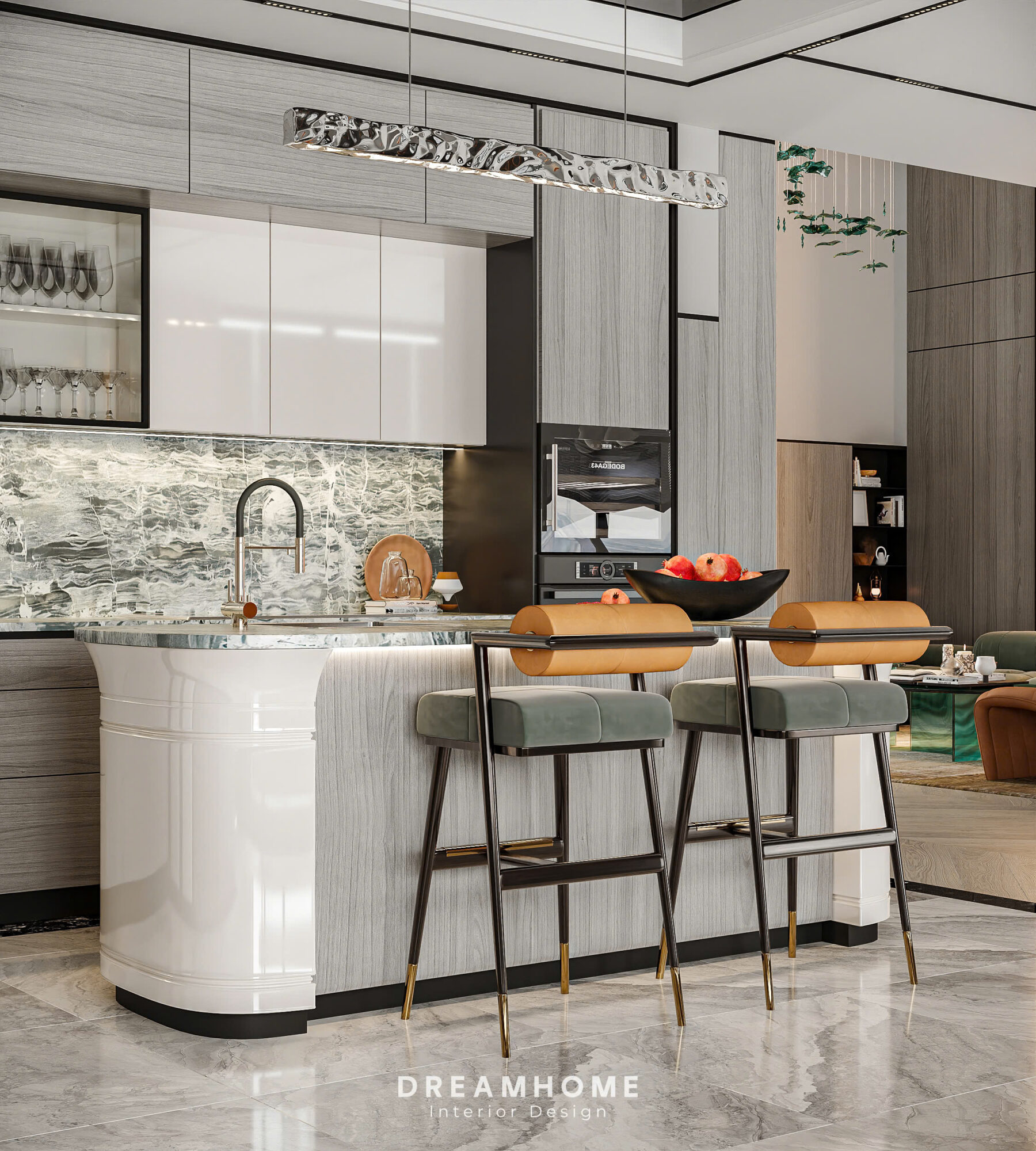 thiết kế nội thất penthouse sunshine city ciputra