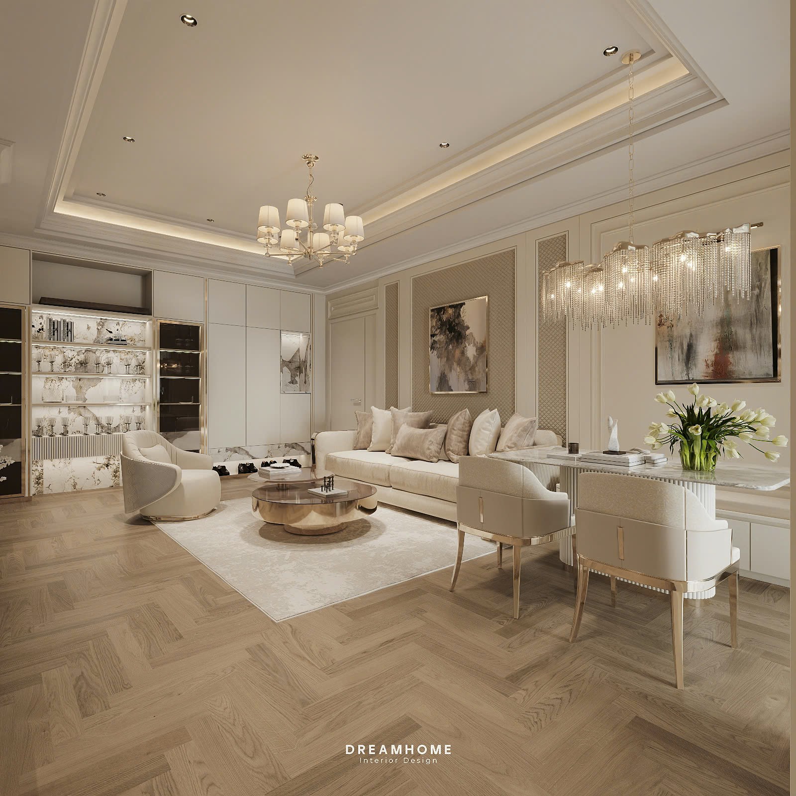cải tạo nội thất royal city