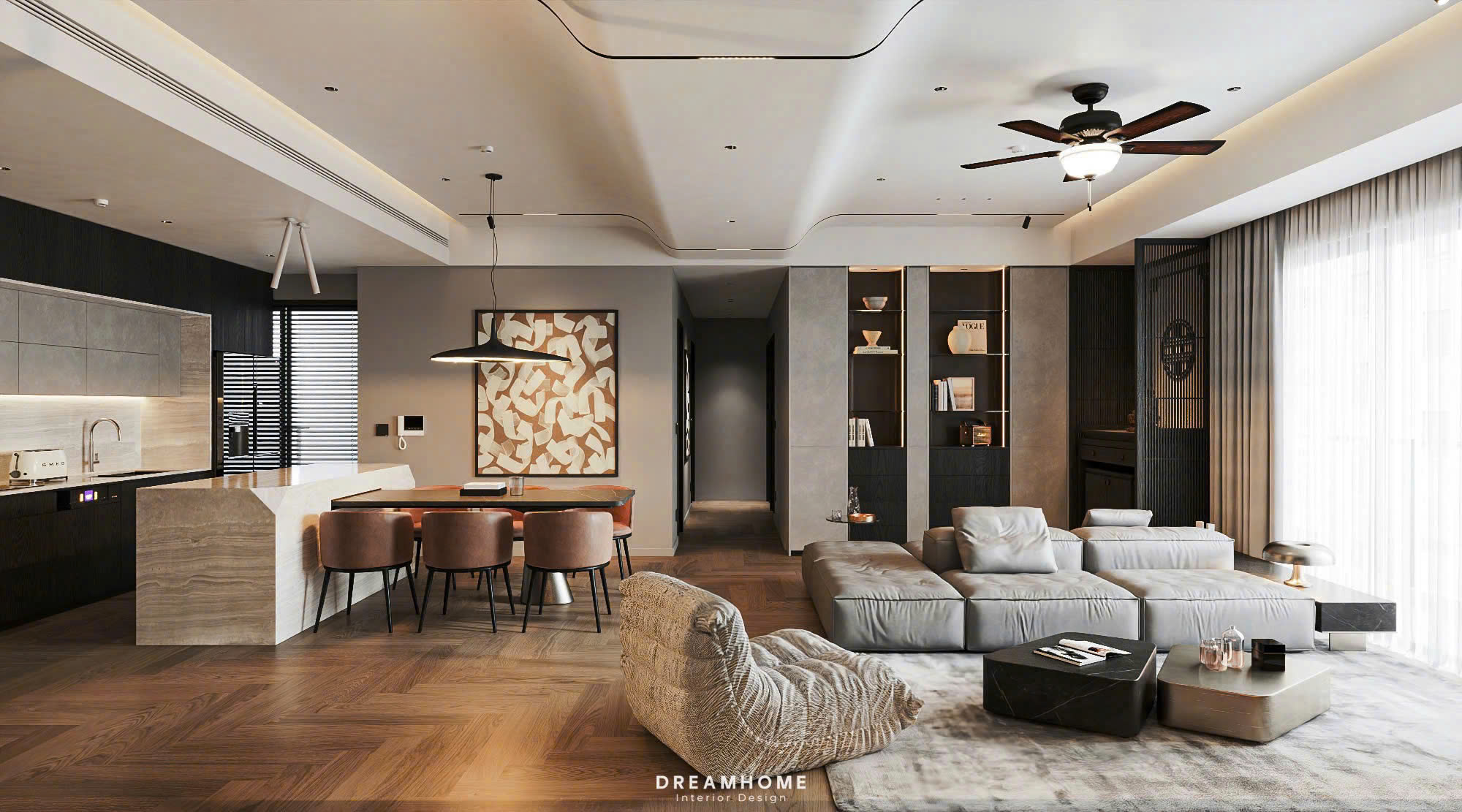 thiết kế nội thất the nelson láng hạ 