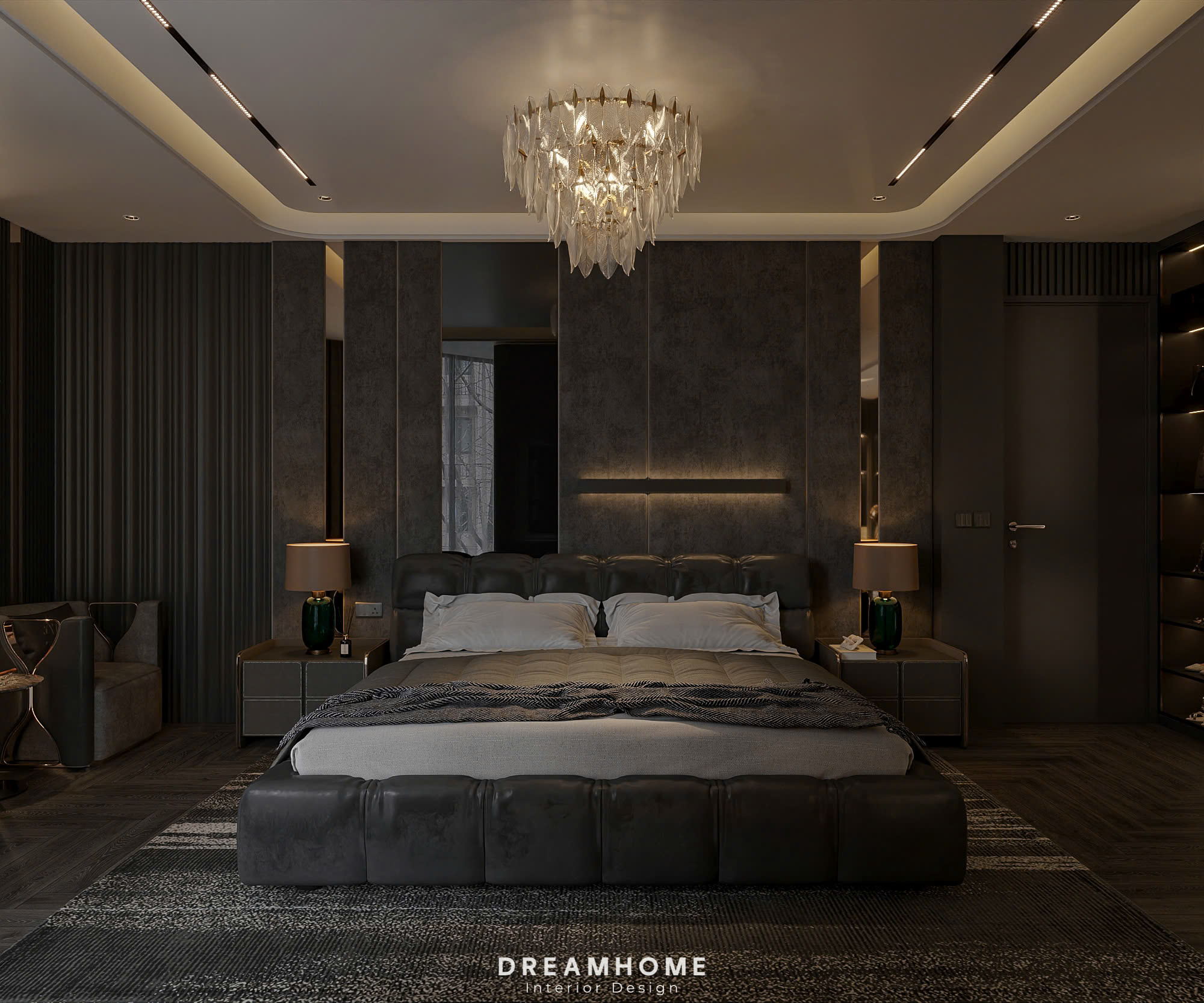 thiết kế nội thất biệt thự geleximco