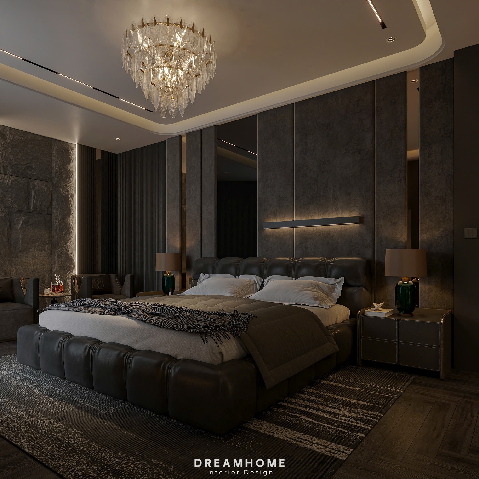 thiết kế nội thất biệt thự geleximco