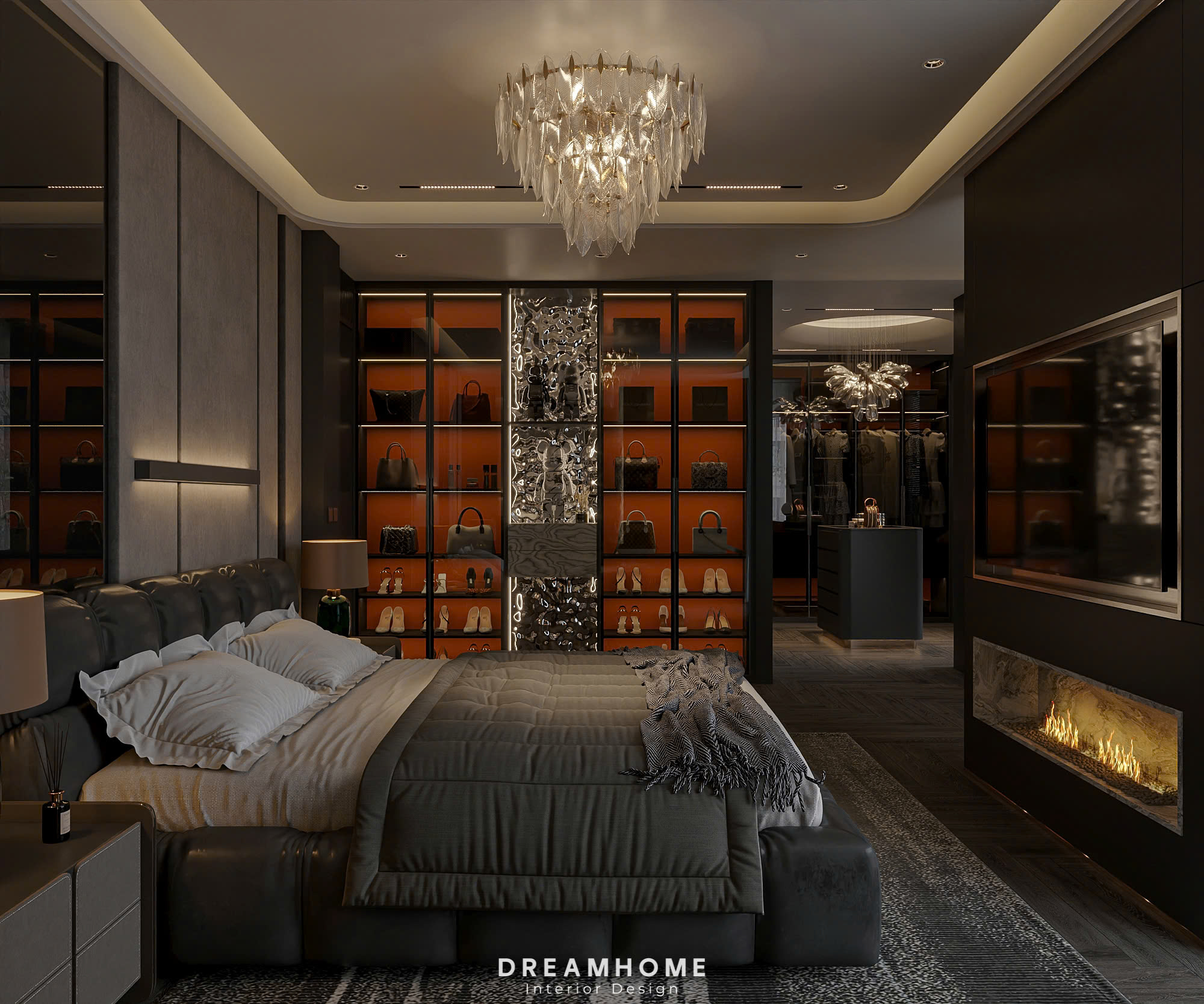 thiết kế nội thất biệt thự geleximco