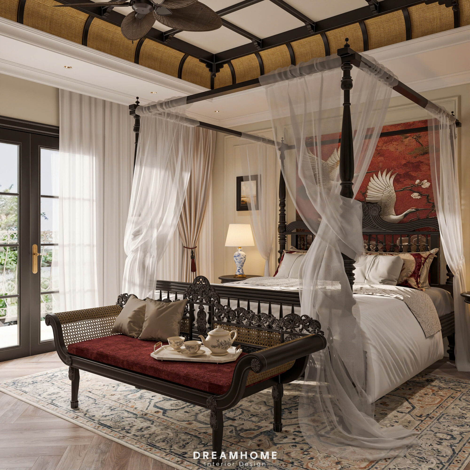 thiết kế nội thất biệt thự geleximco
