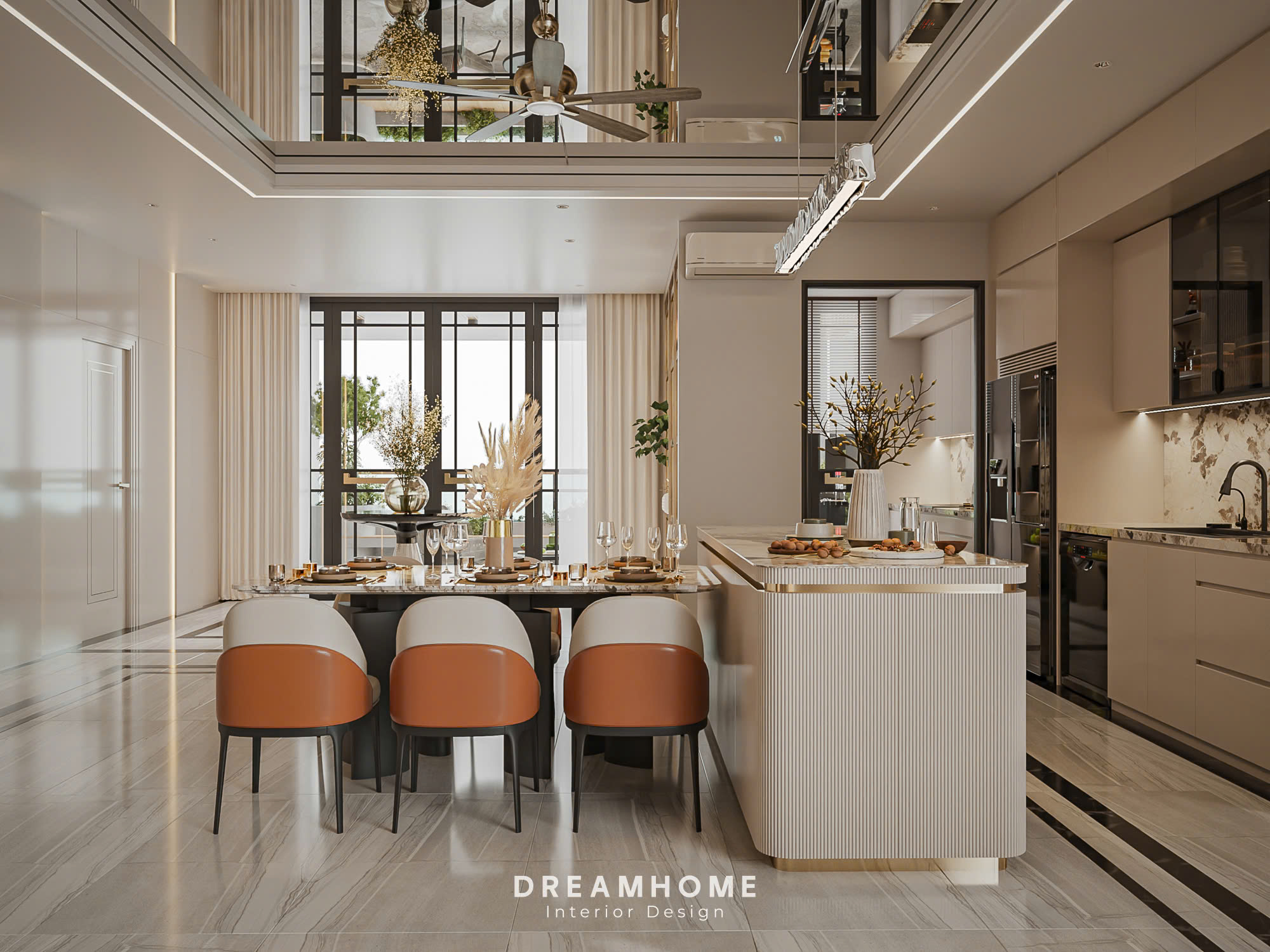 cải tạo nội thất biệt thự geleximco
