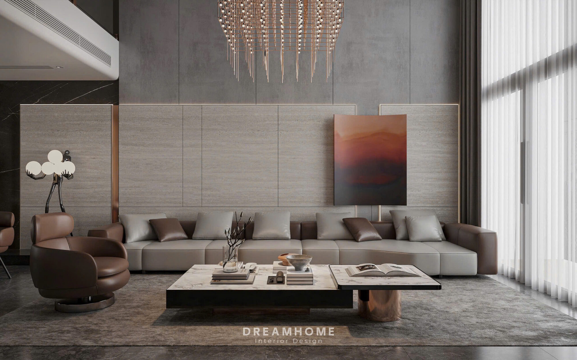 cải tạo nội thất biệt thự geleximco