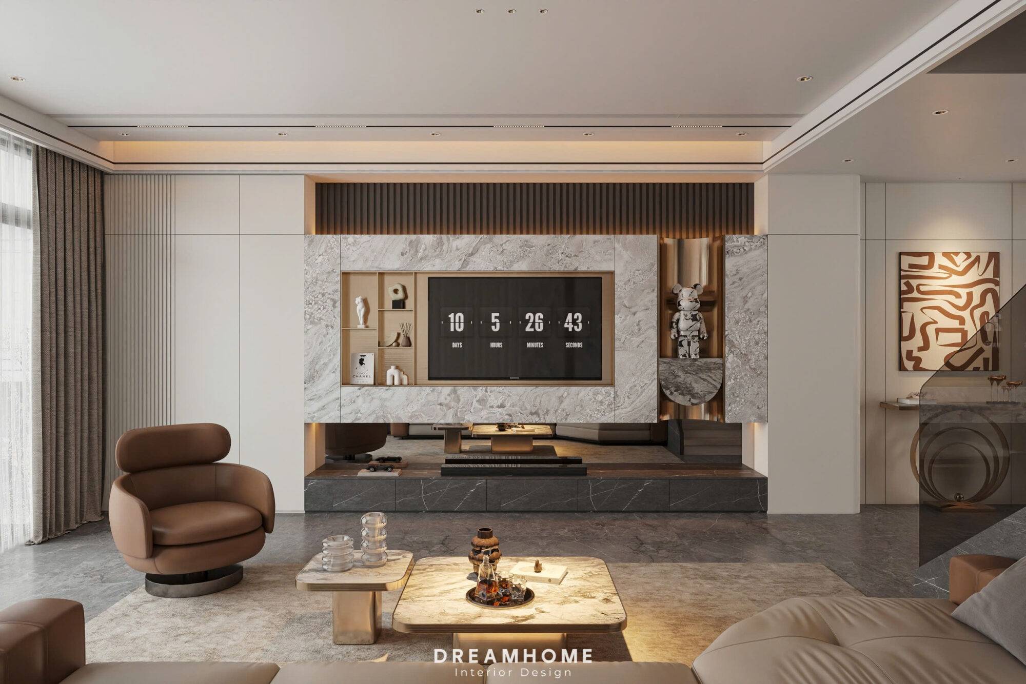 thiết kế nội thất penthouse sunshine city ciputra