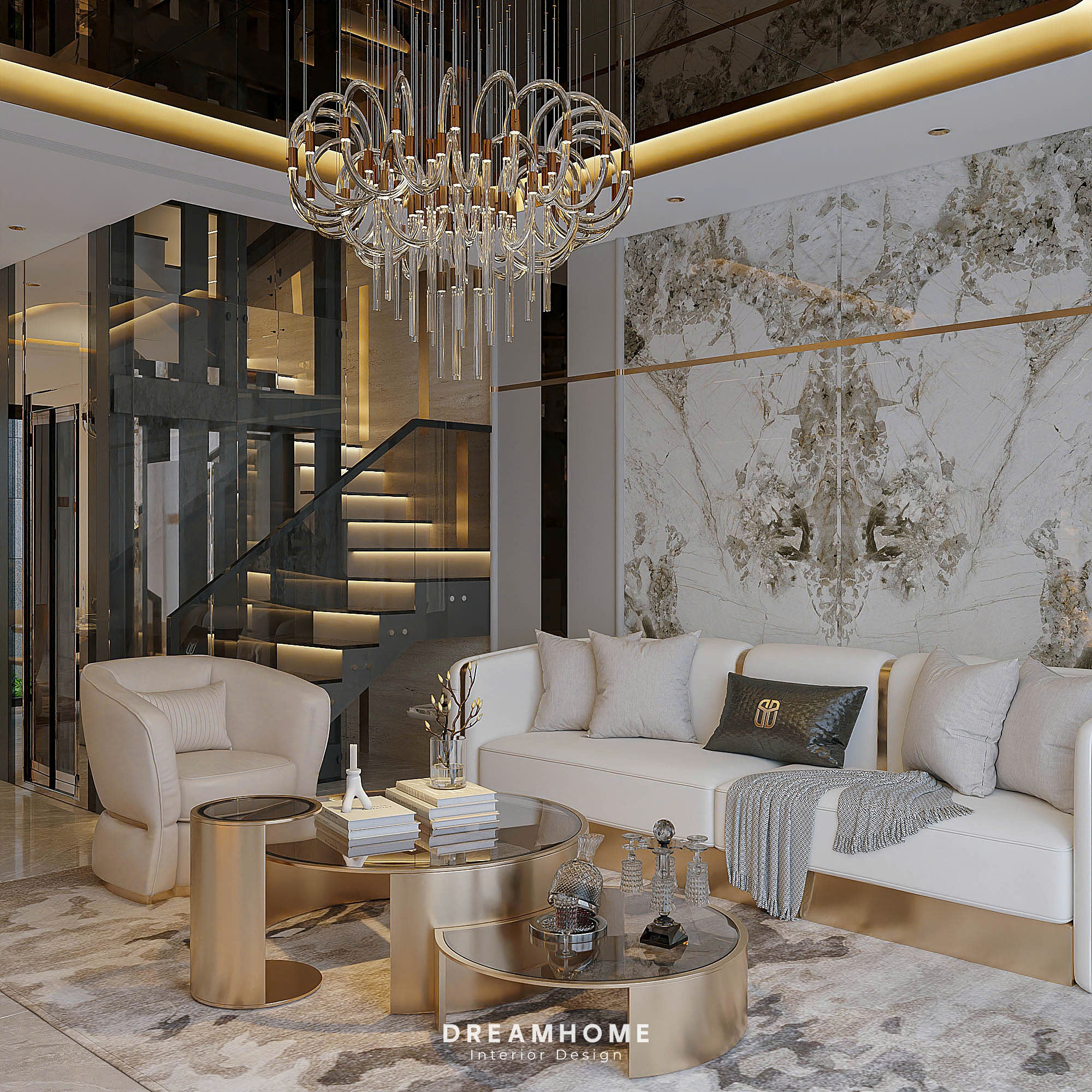 thiết kế nội thất penthouse sunshine city ciputra