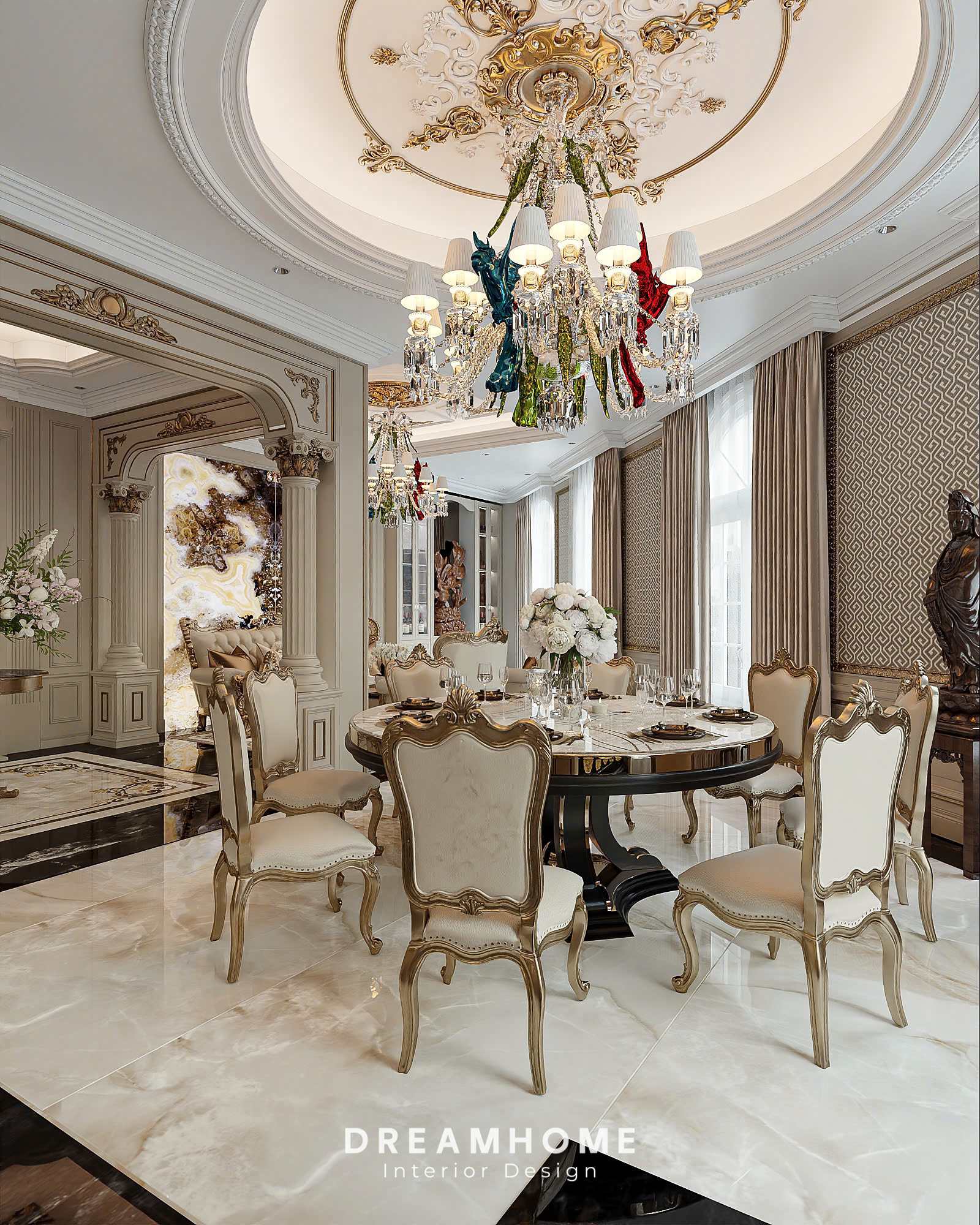 thiết kế nội thất biệt thự tinh hoa