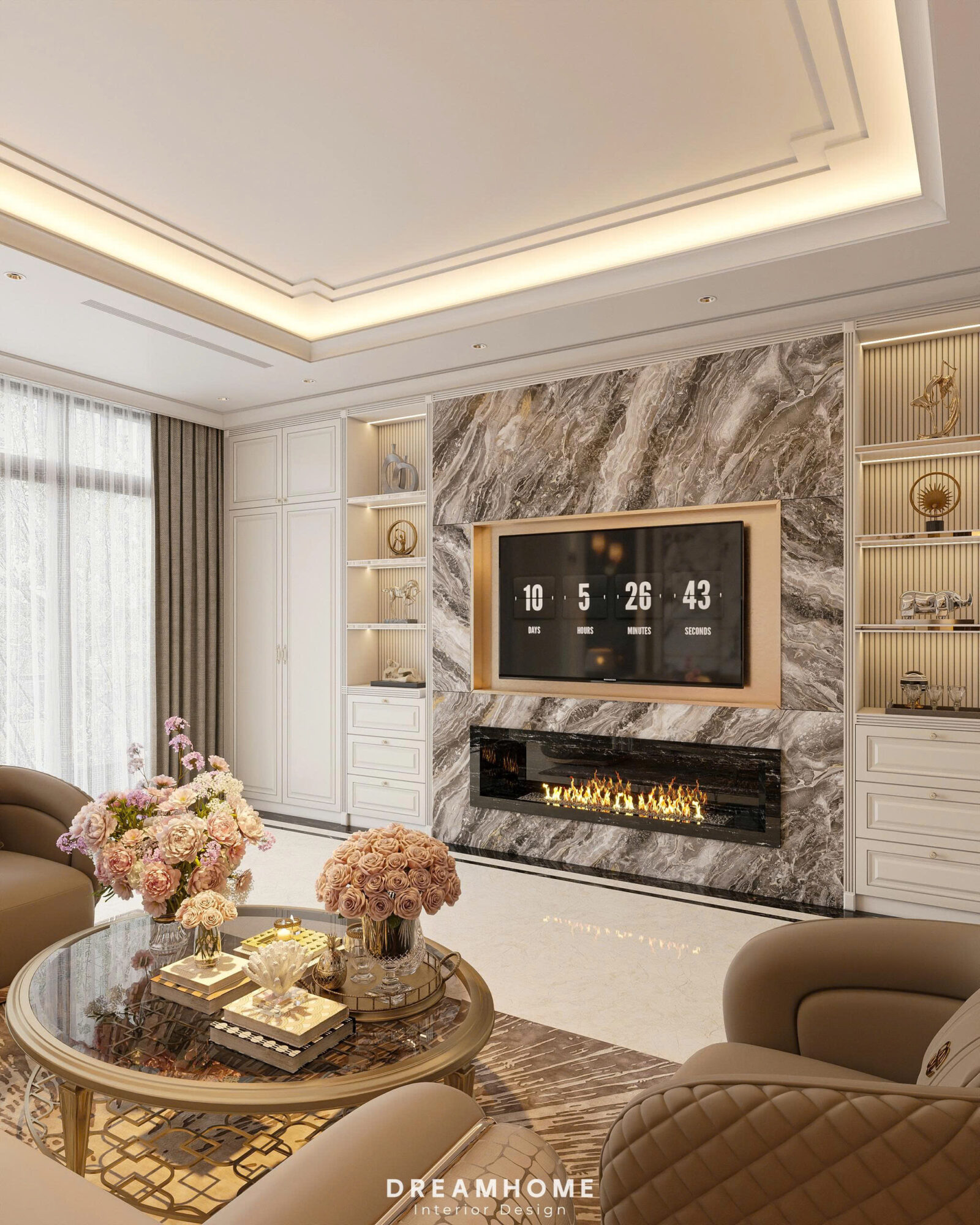 cải tạo nội thất biệt thự geleximco