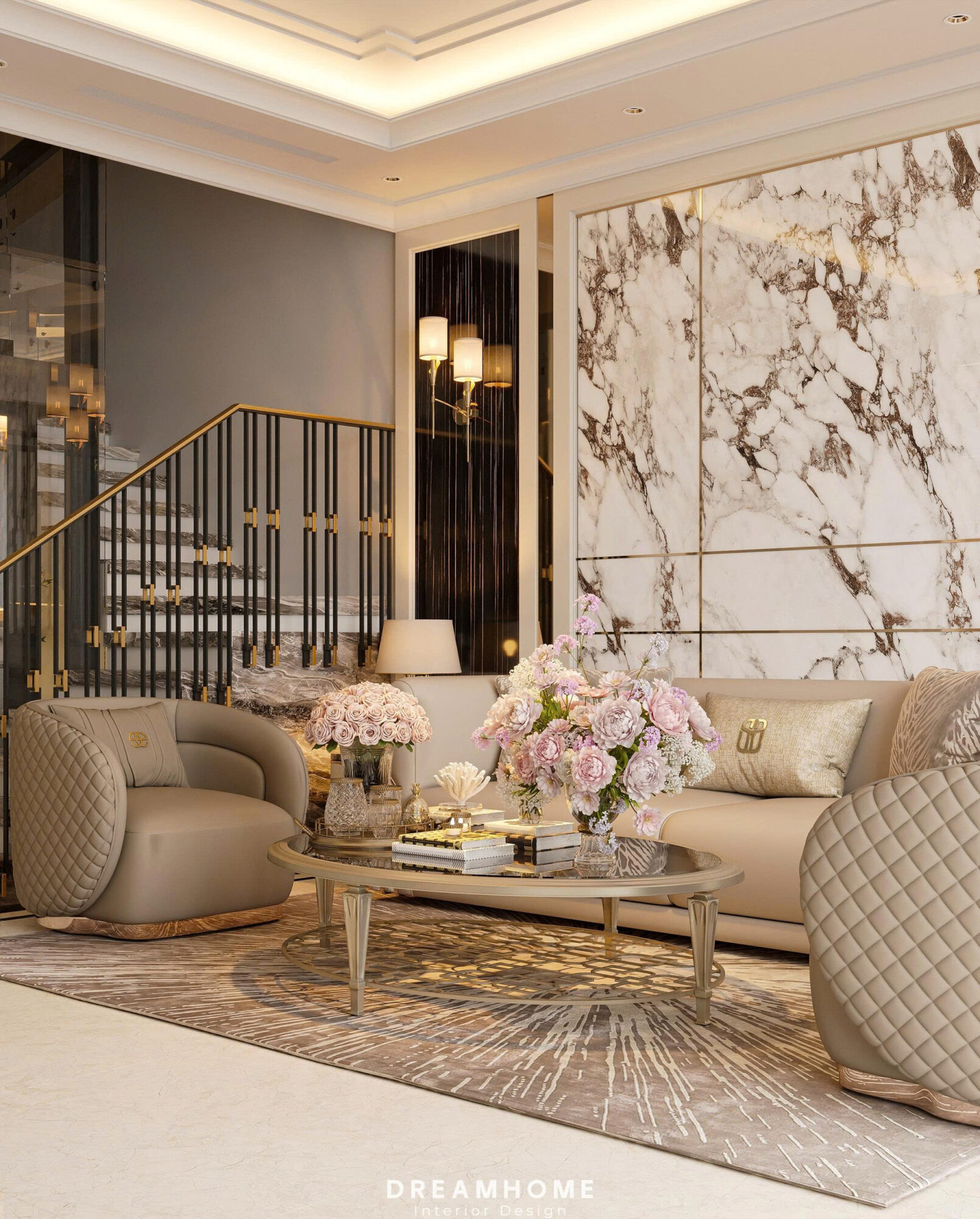 cải tạo nội thất biệt thự geleximco
