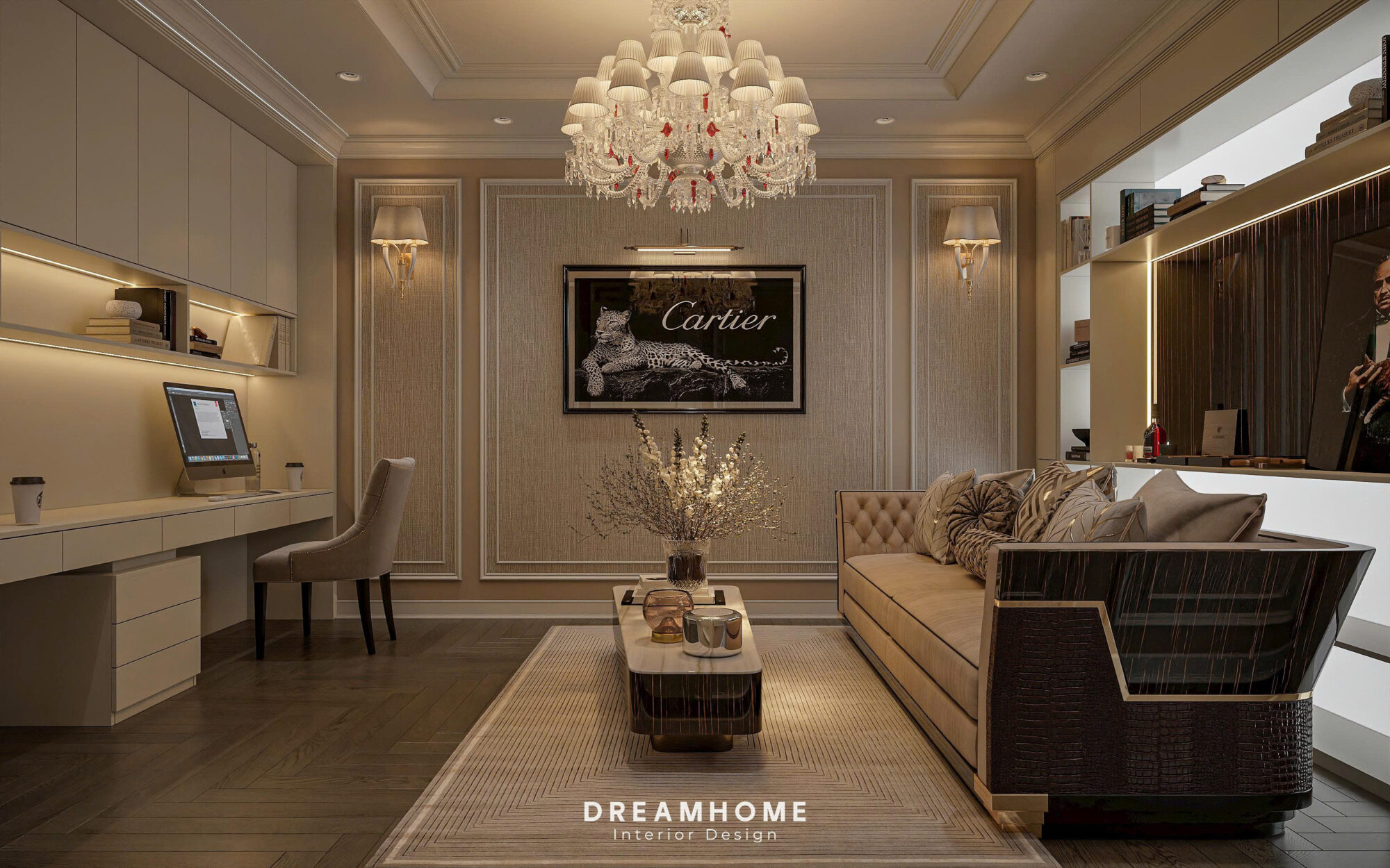 cải tạo nội thất biệt thự geleximco