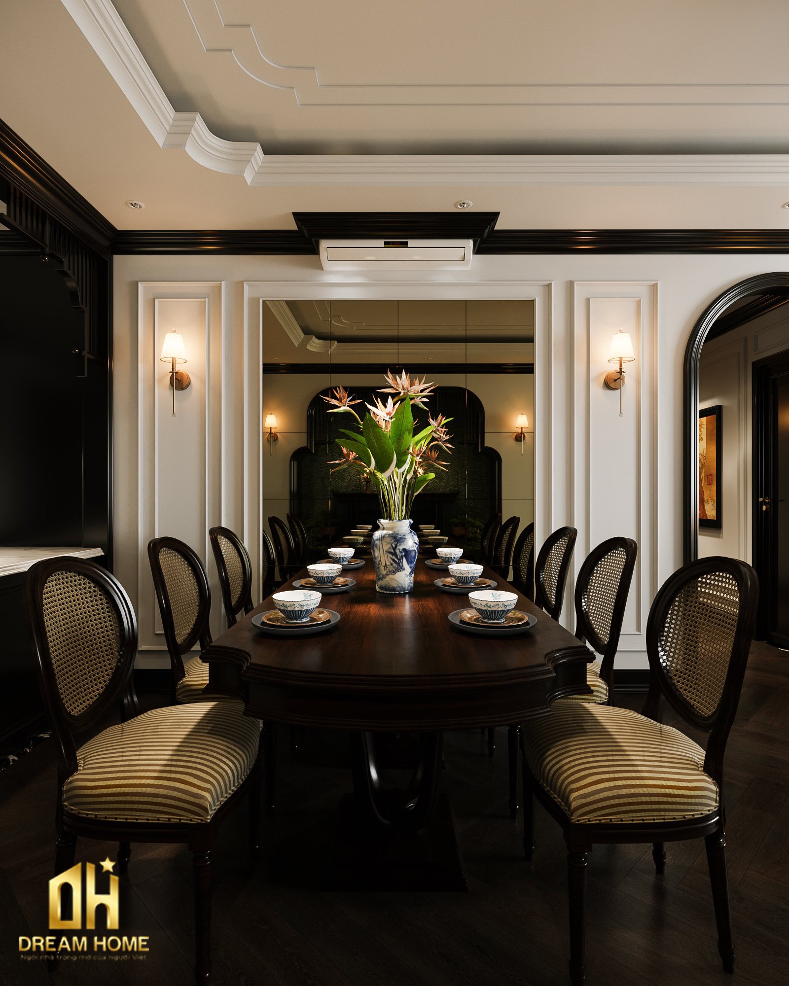 thiết kế nội thất chung cư khai sơn city