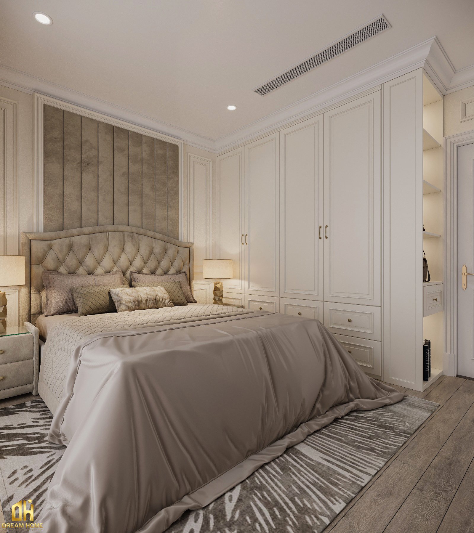thiết kế nội thất chung cư khai sơn city