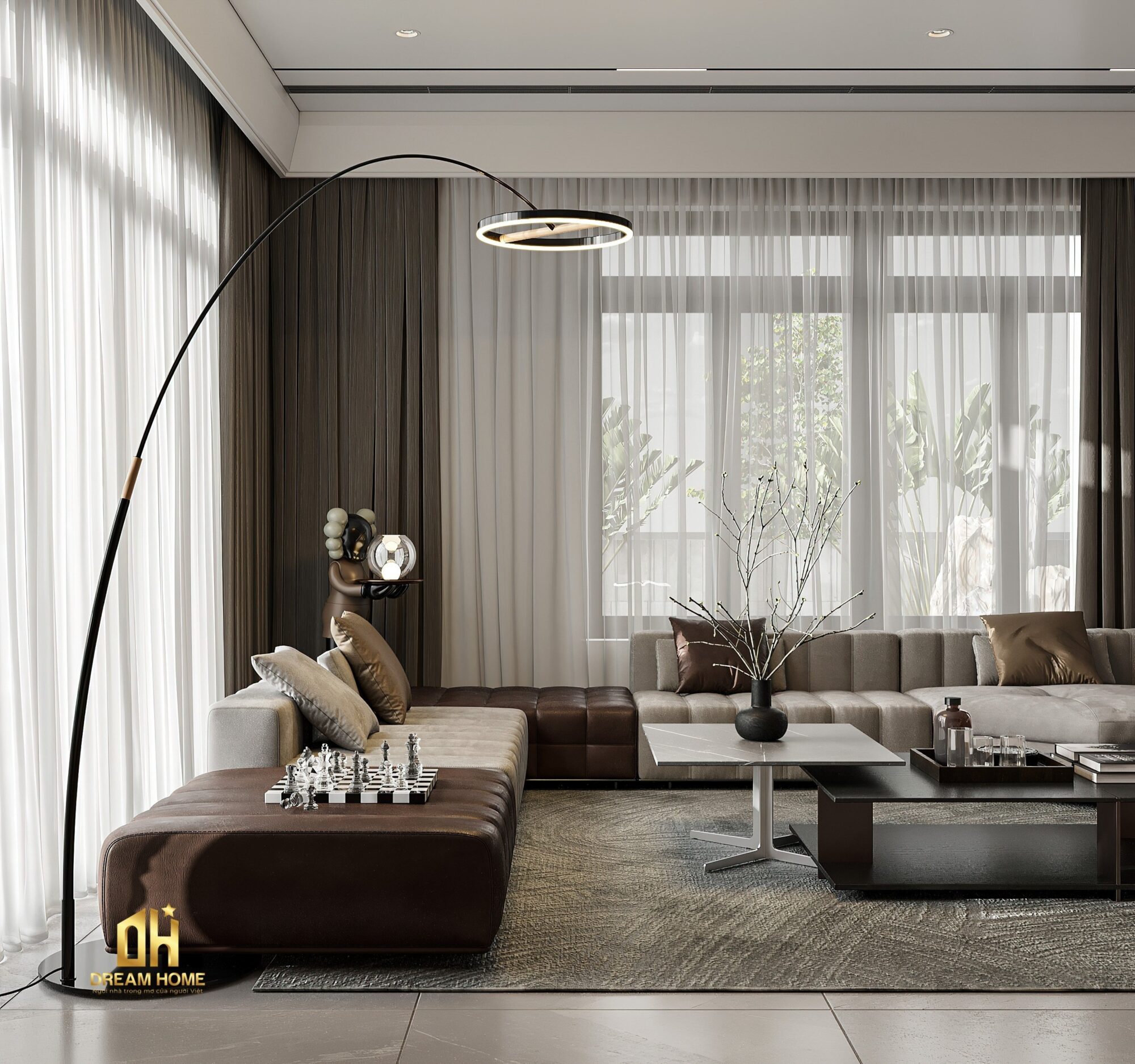 cải tạo nội thất biệt thự vinhomes riverside