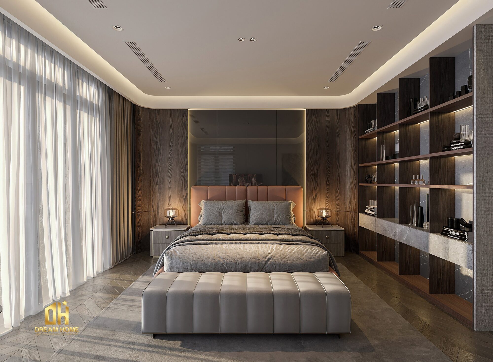 cải tạo nội thất biệt thự vinhomes riverside