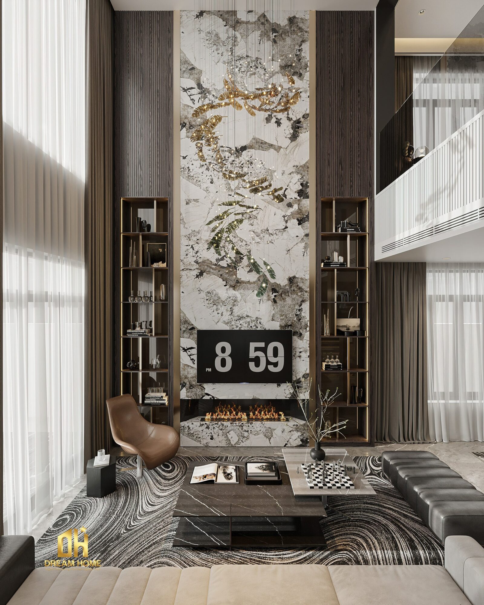 cải tạo nội thất biệt thự vinhomes riverside