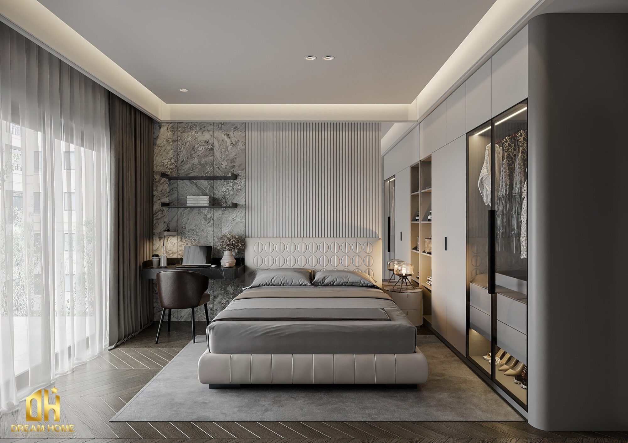 cải tạo nội thất biệt thự vinhomes riverside
