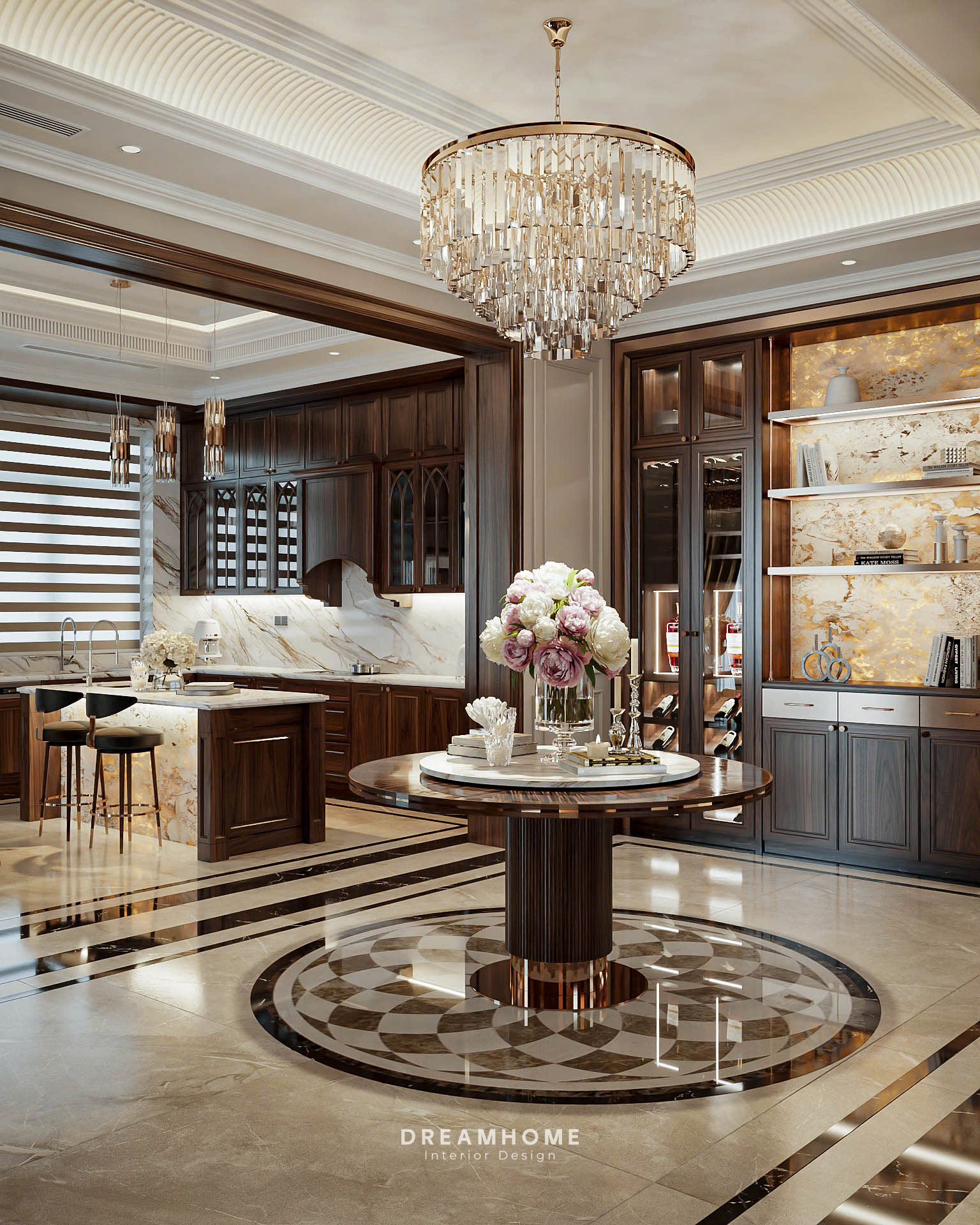 thiết kế nội thất biệt thự vinhomes riverside