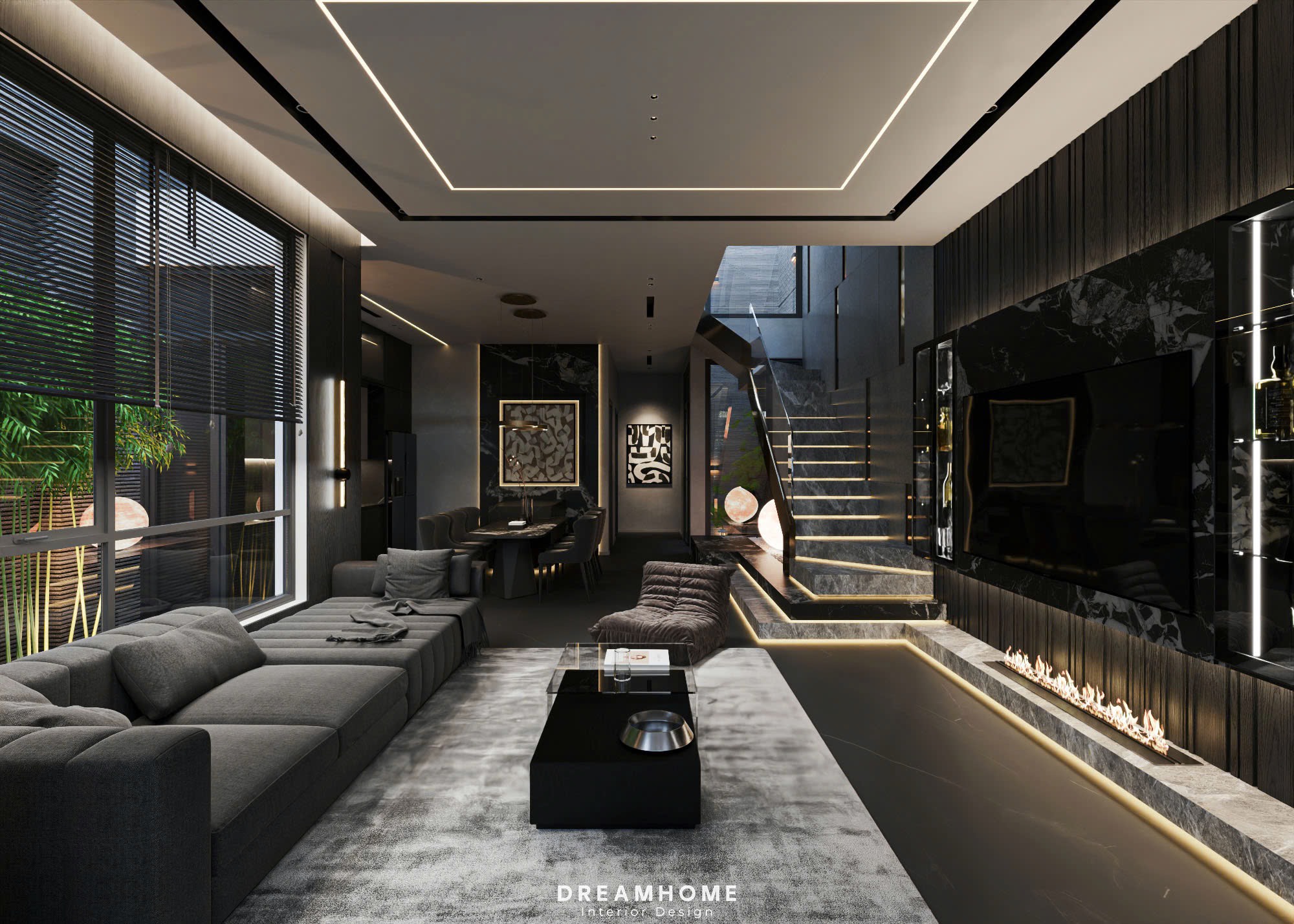 cải tạo nội thất biệt thự vinhomes riverside