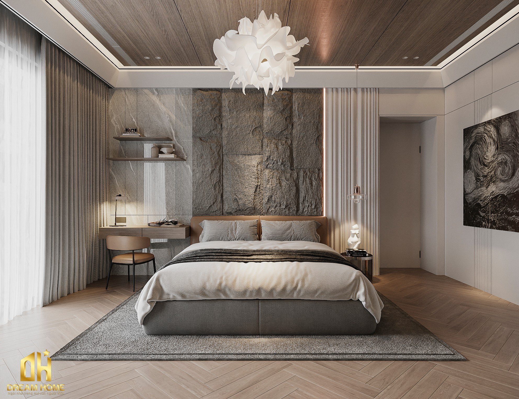cải tạo nội thất biệt thự vinhomes riverside