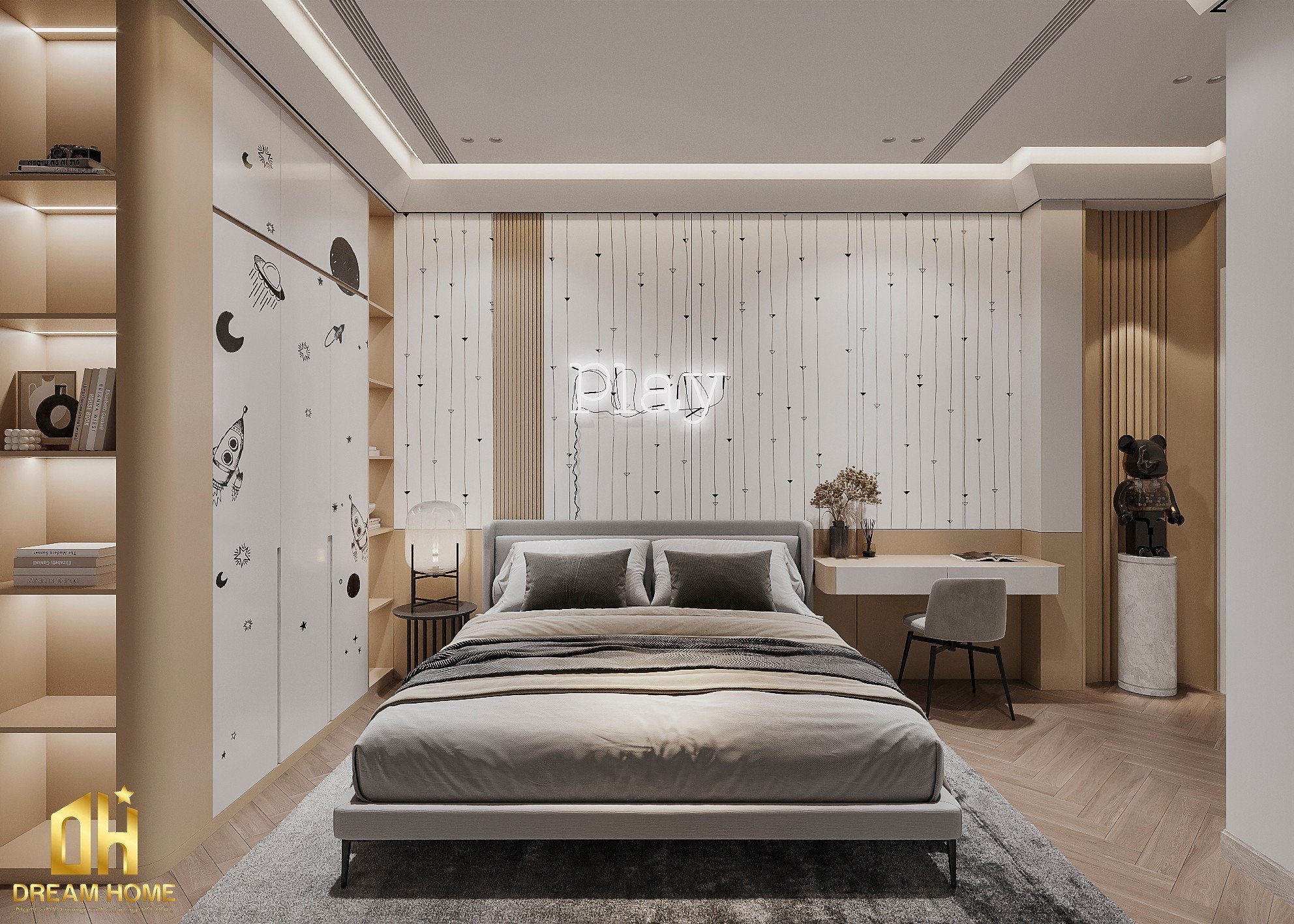 cải tạo nội thất biệt thự vinhomes riverside