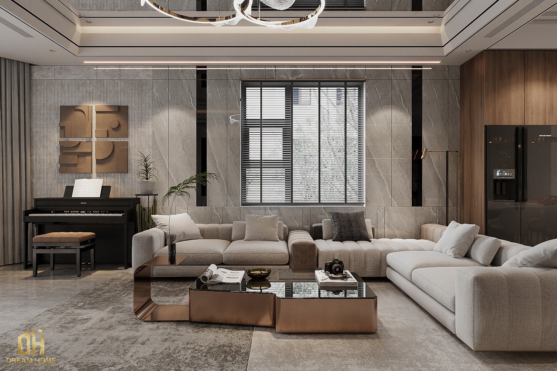 cải tạo nội thất biệt thự vinhomes riverside