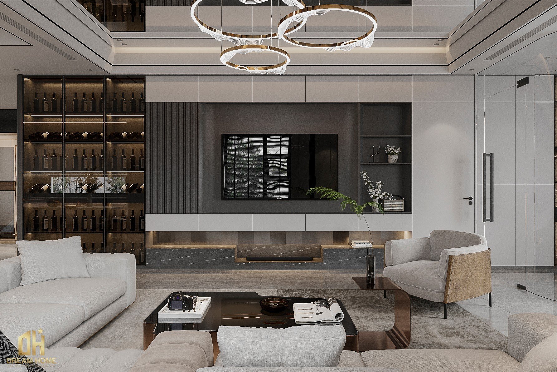 cải tạo nội thất biệt thự vinhomes riverside