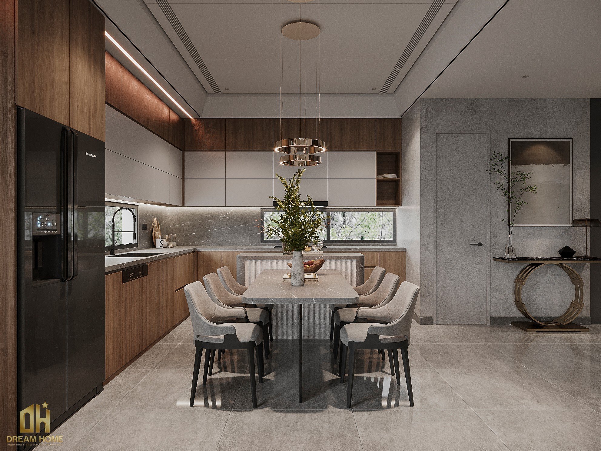 cải tạo nội thất biệt thự vinhomes riverside