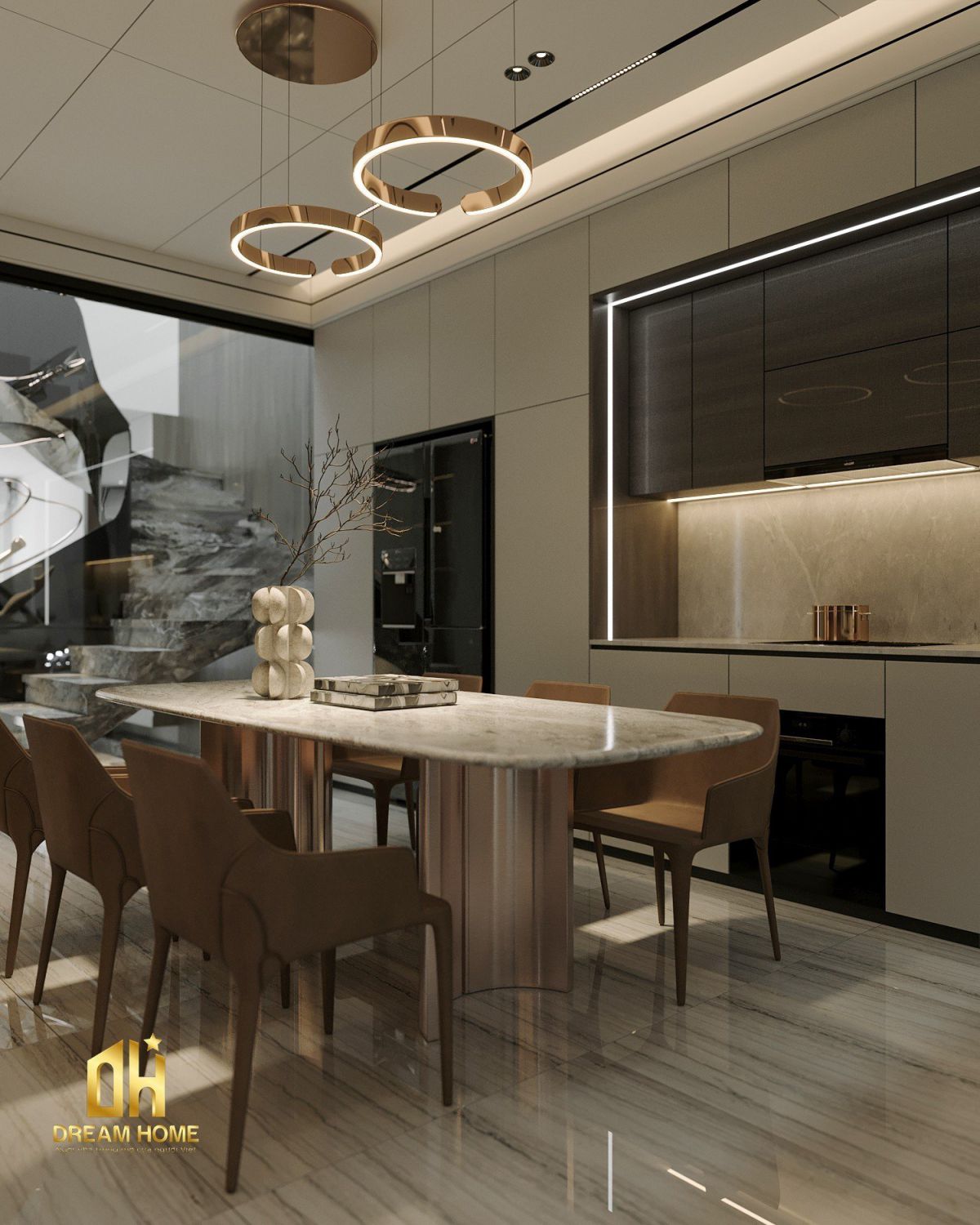 cải tạo nội thất biệt thự vinhomes riverside