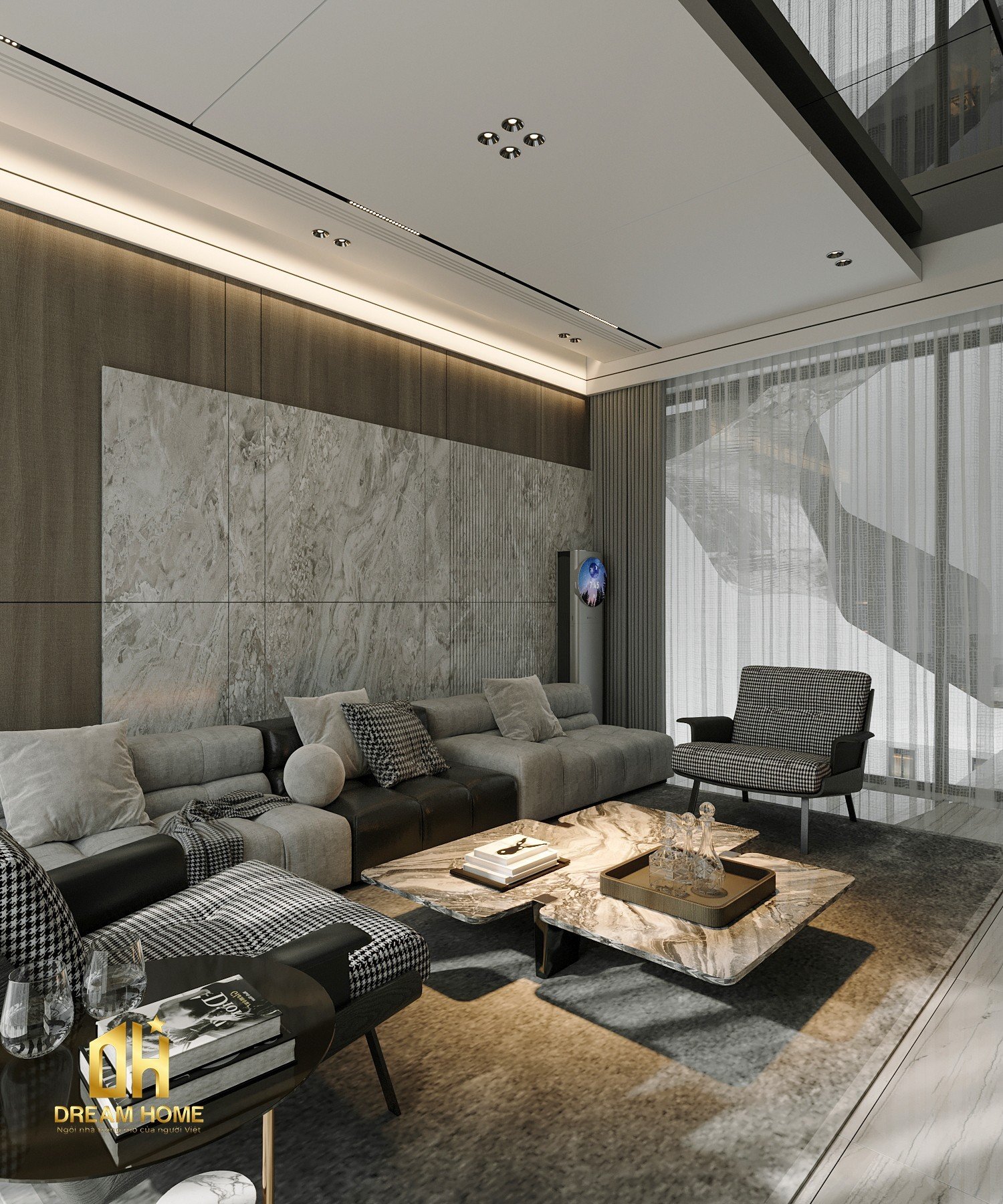cải tạo nội thất biệt thự vinhomes riverside