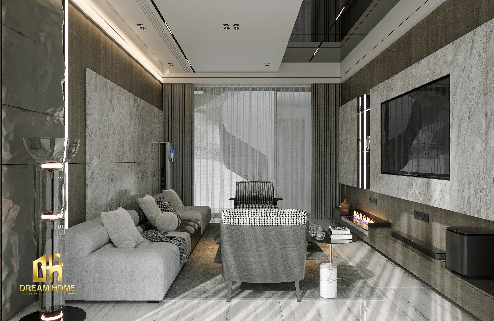 cải tạo nội thất biệt thự vinhomes riverside