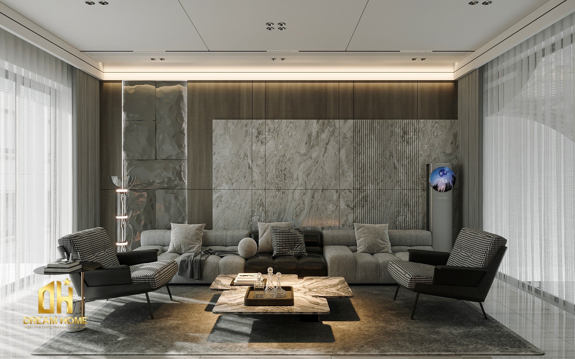 cải tạo nội thất biệt thự vinhomes riverside