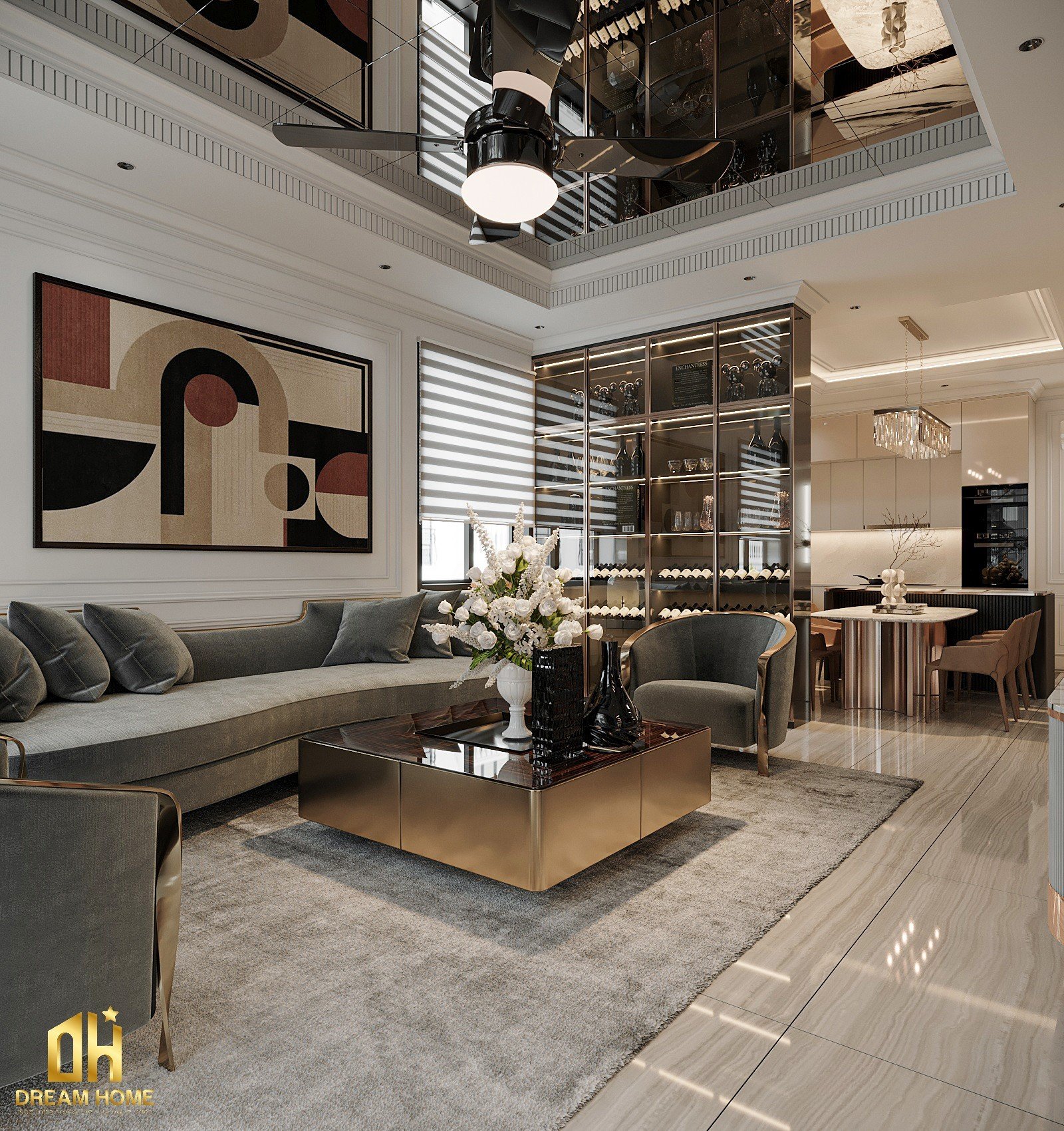 cải tạo nội thất nhà phố