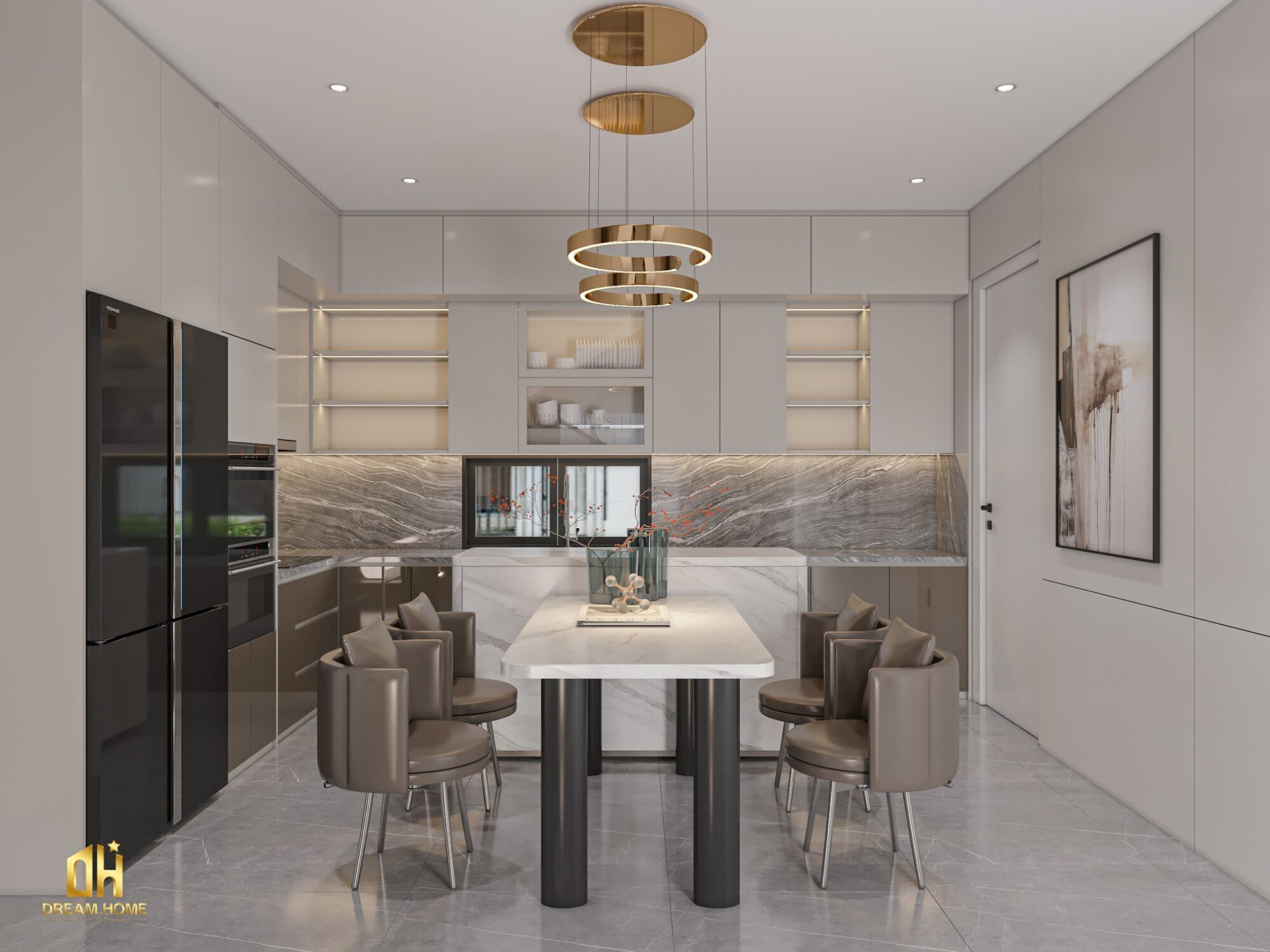 thiết kế nội thất nhà phố