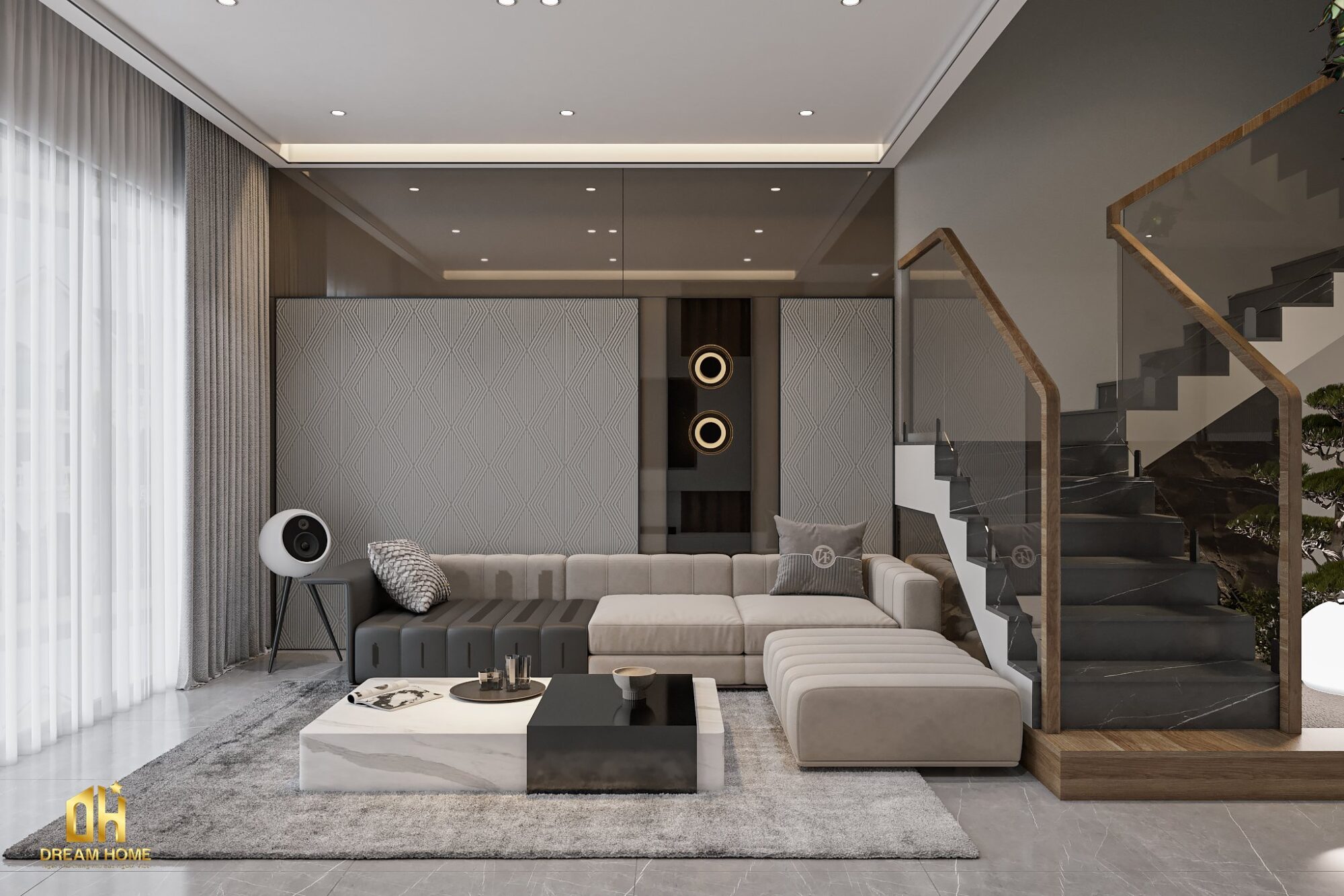 thiết kế nội thất nhà phố