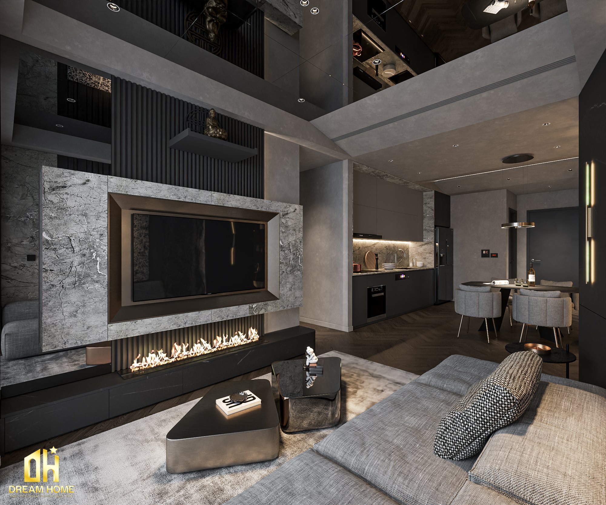 Phong Cách Thiết Kế Nội Thất Chung Cư The Canopy Được Ưa Chuộng 22 thiết kế nội thất chung cư the canopy