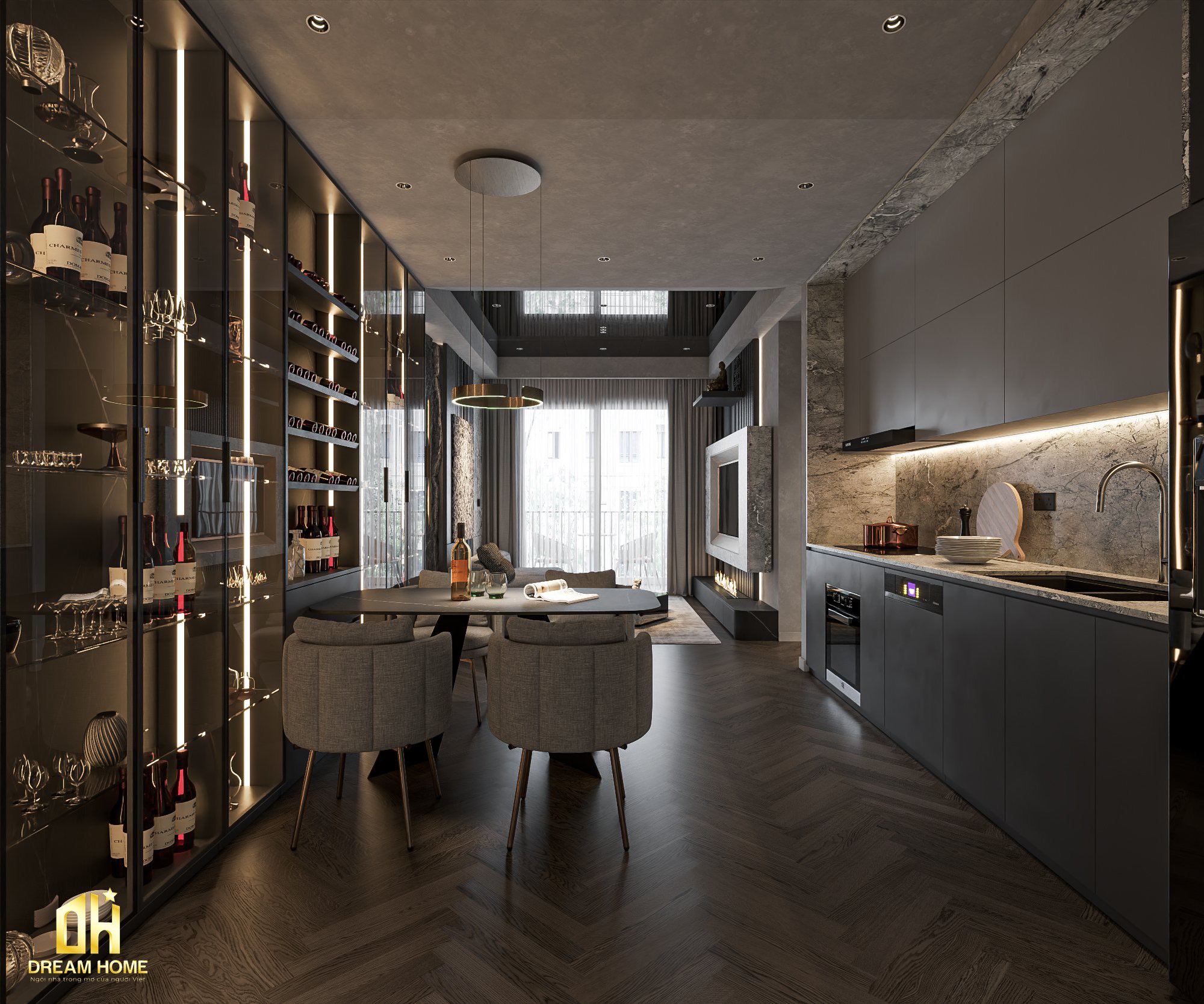 Phong Cách Thiết Kế Nội Thất Chung Cư The Canopy Được Ưa Chuộng 24 thiết kế nội thất chung cư the canopy