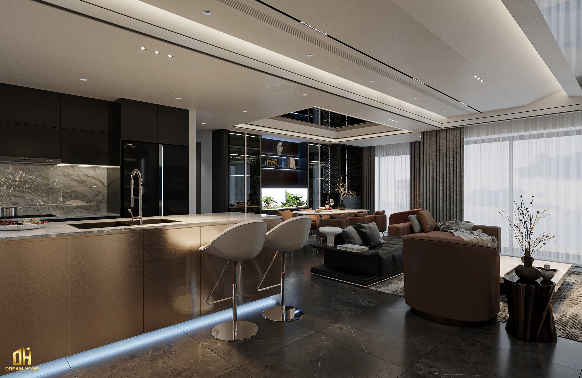 Phong Cách Thiết Kế Nội Thất Chung Cư The Canopy Được Ưa Chuộng 43 thiết kế nội thất chung cư the canopy